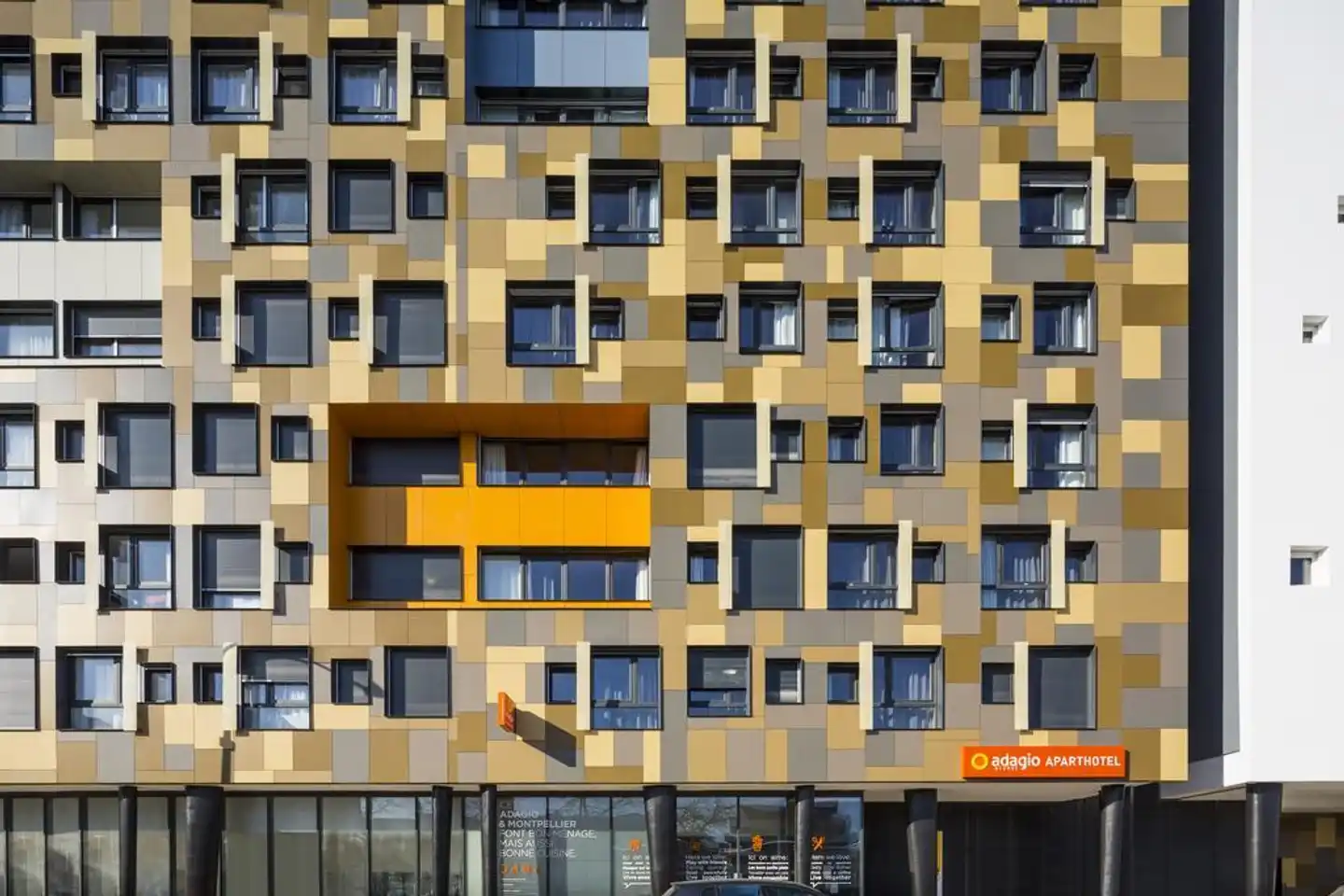 Aparthotel Adagio access Montpellier Center Aussenansicht