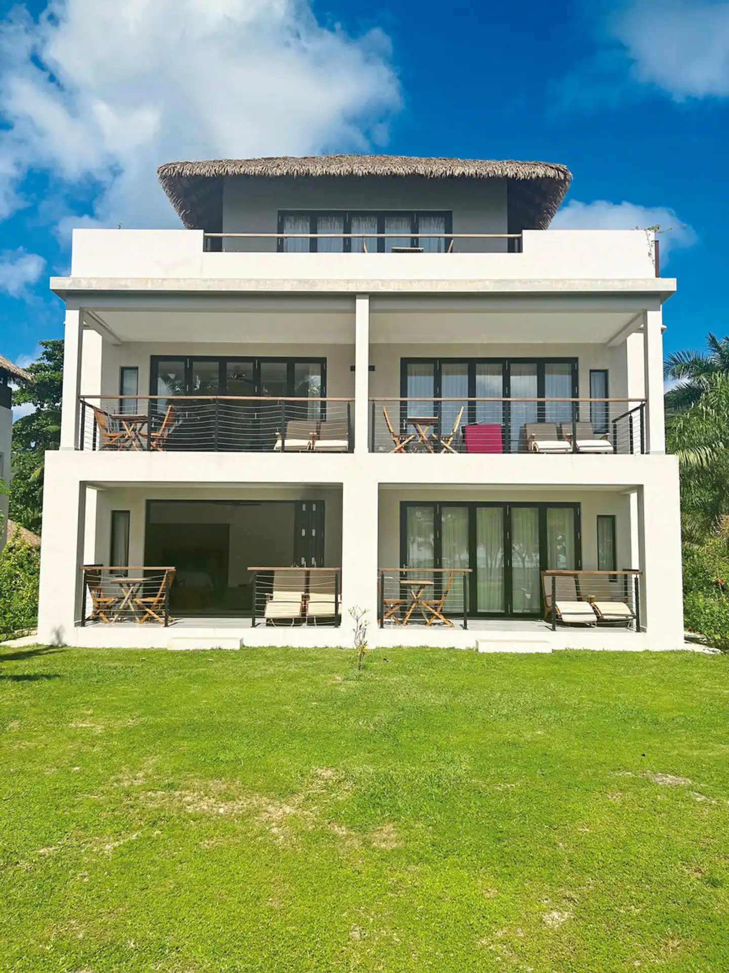 Blue Lagoon Chalets Aussenansicht