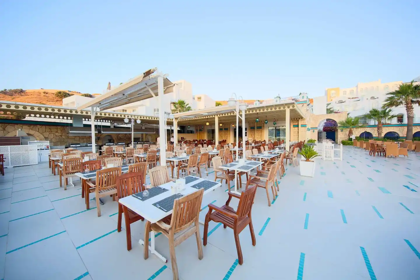 Salmakis Resort & Spa Terrasse