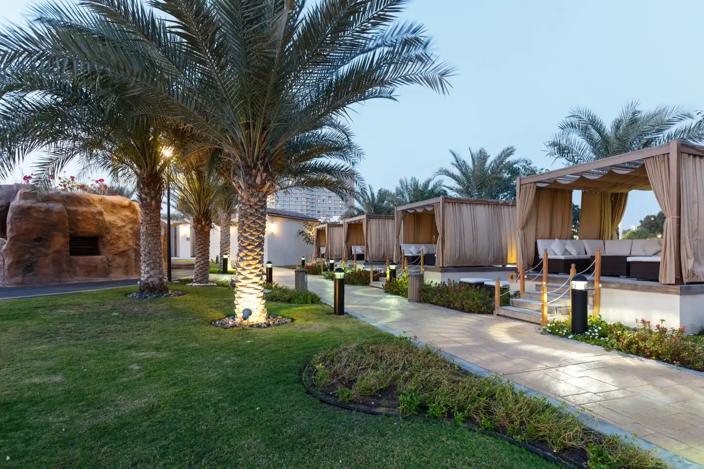 InterContinental Abu Dhabi Garten