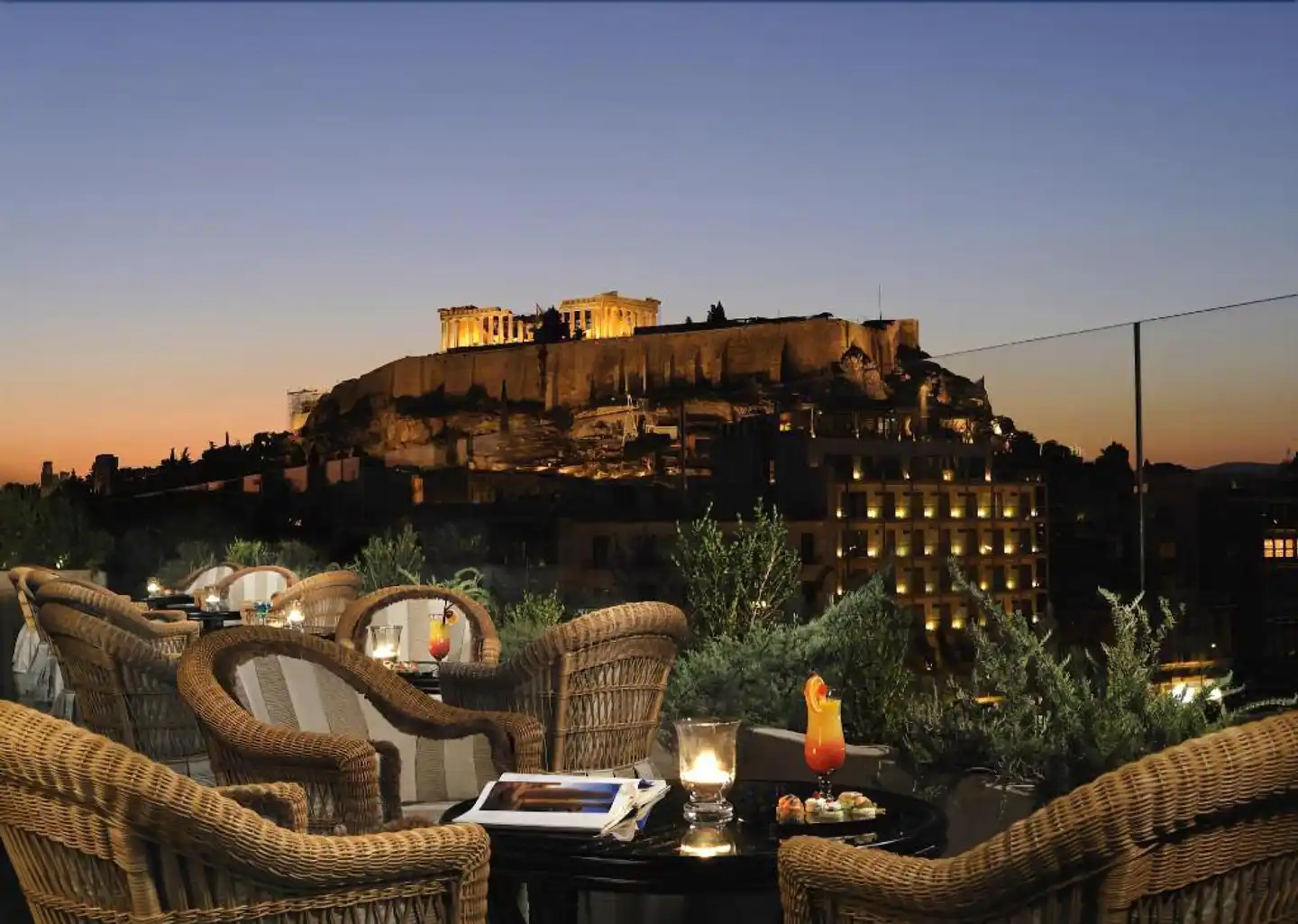 Royal Olympic Hotel Terrasse