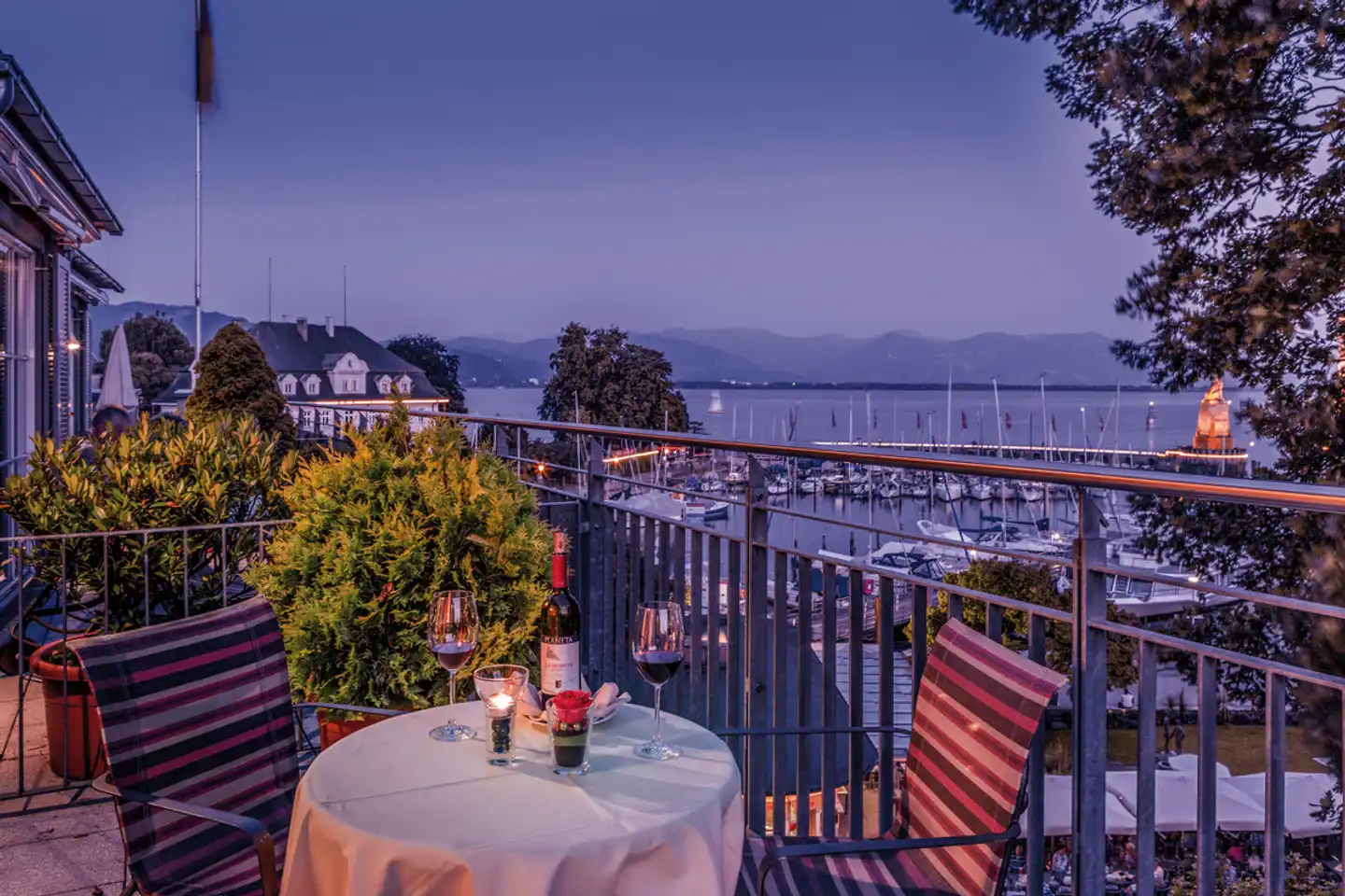 Hotel Lindauer Hof Terrasse
