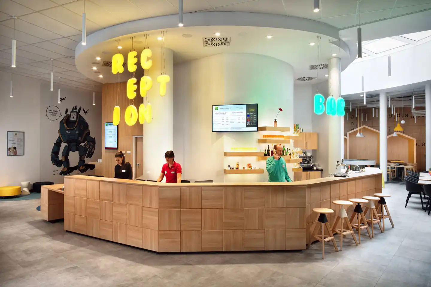 ibis Styles Budapest Center Lobby