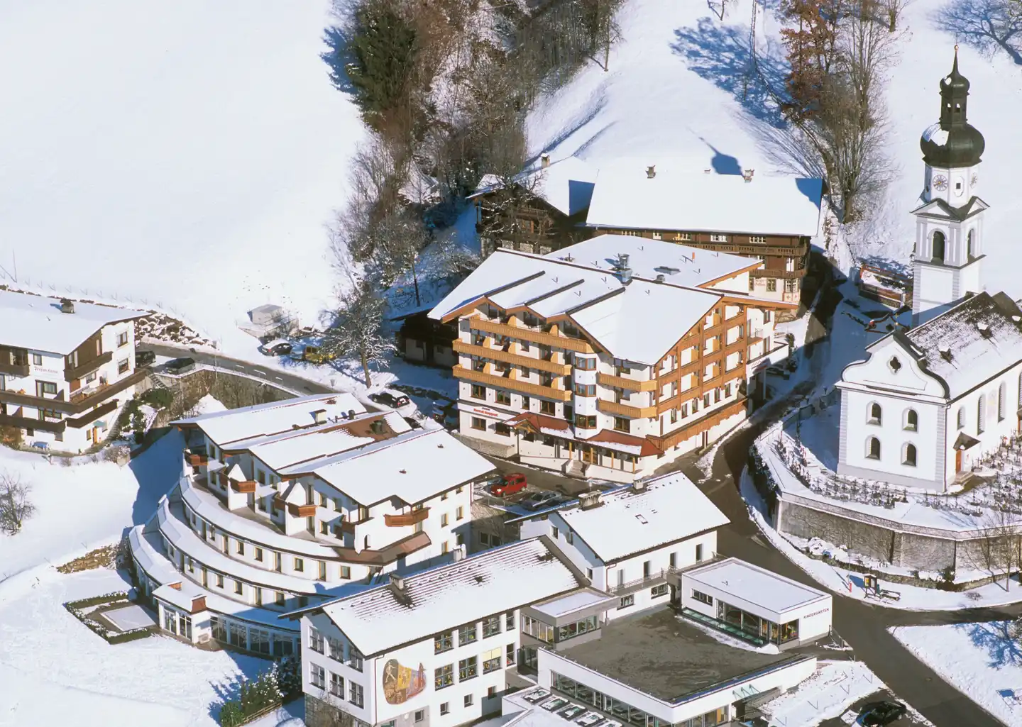 Ferienhotel Hoppet Modellaufnahme