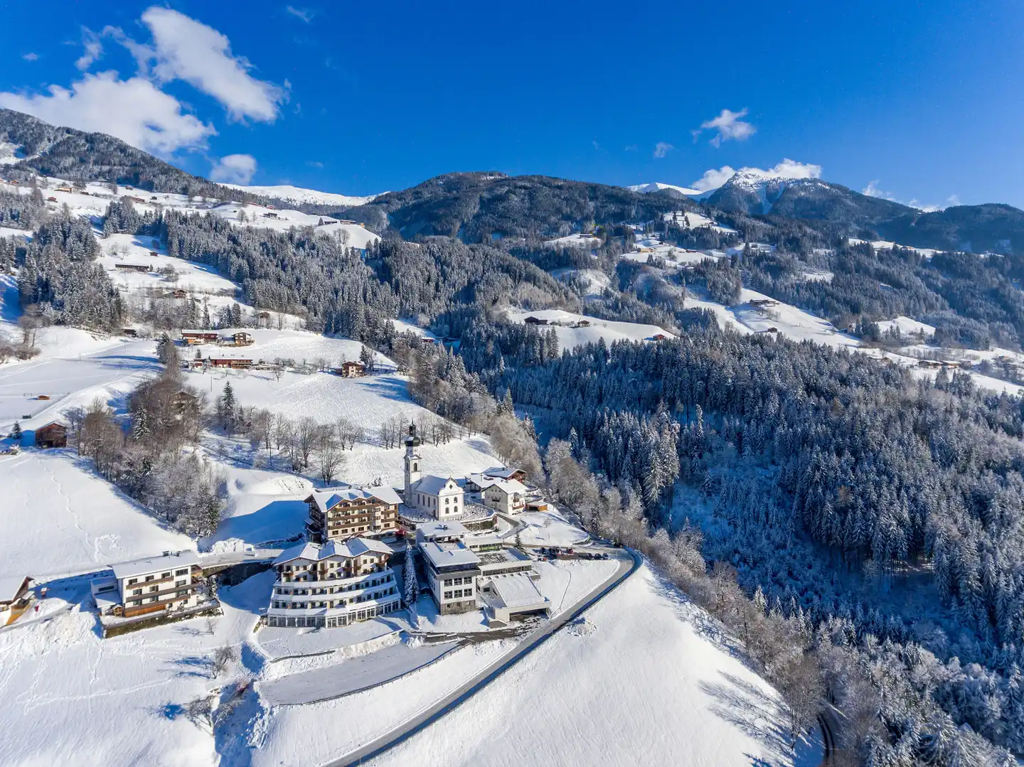 Ferienhotel Hoppet Landschaft