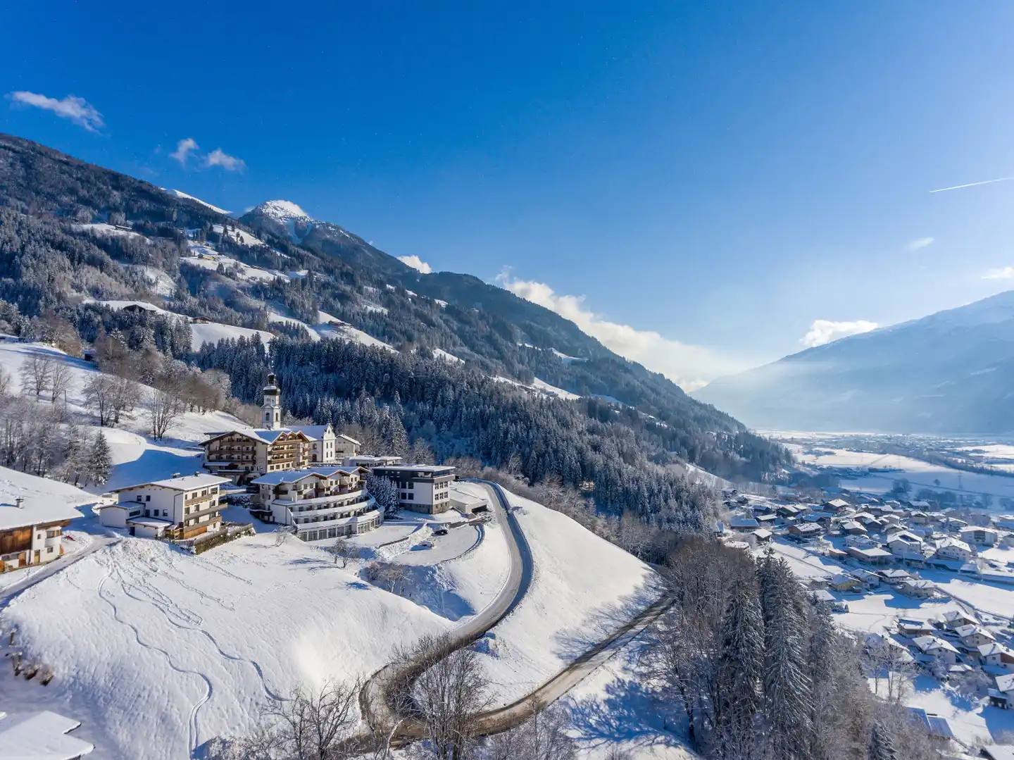 Ferienhotel Hoppet Landschaft