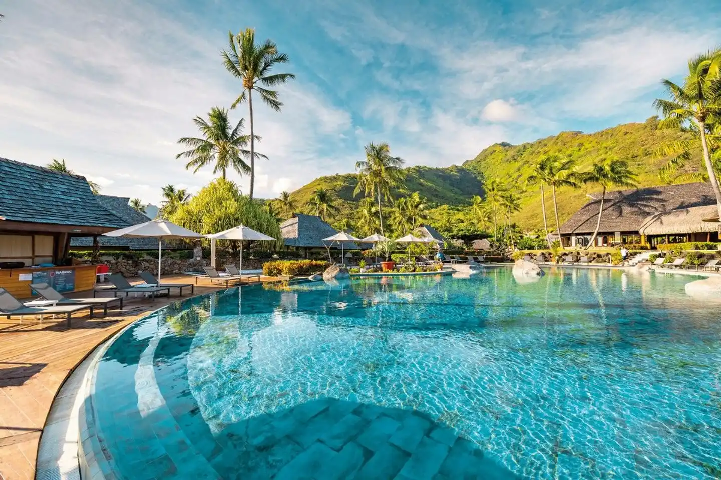 Hilton Moorea Lagoon Resort & Spa Pool