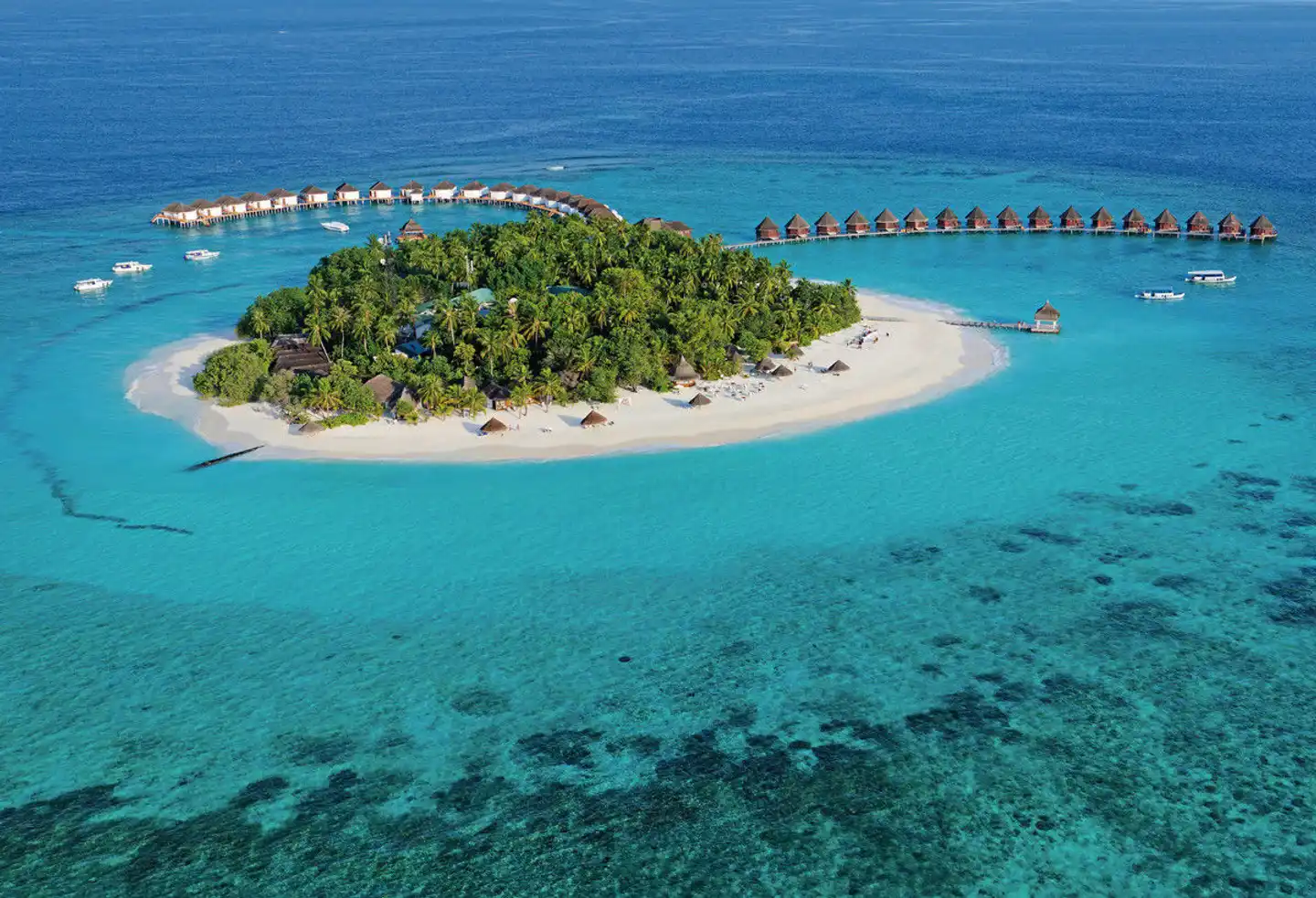 Thulhagiri Island Resort Landschaft