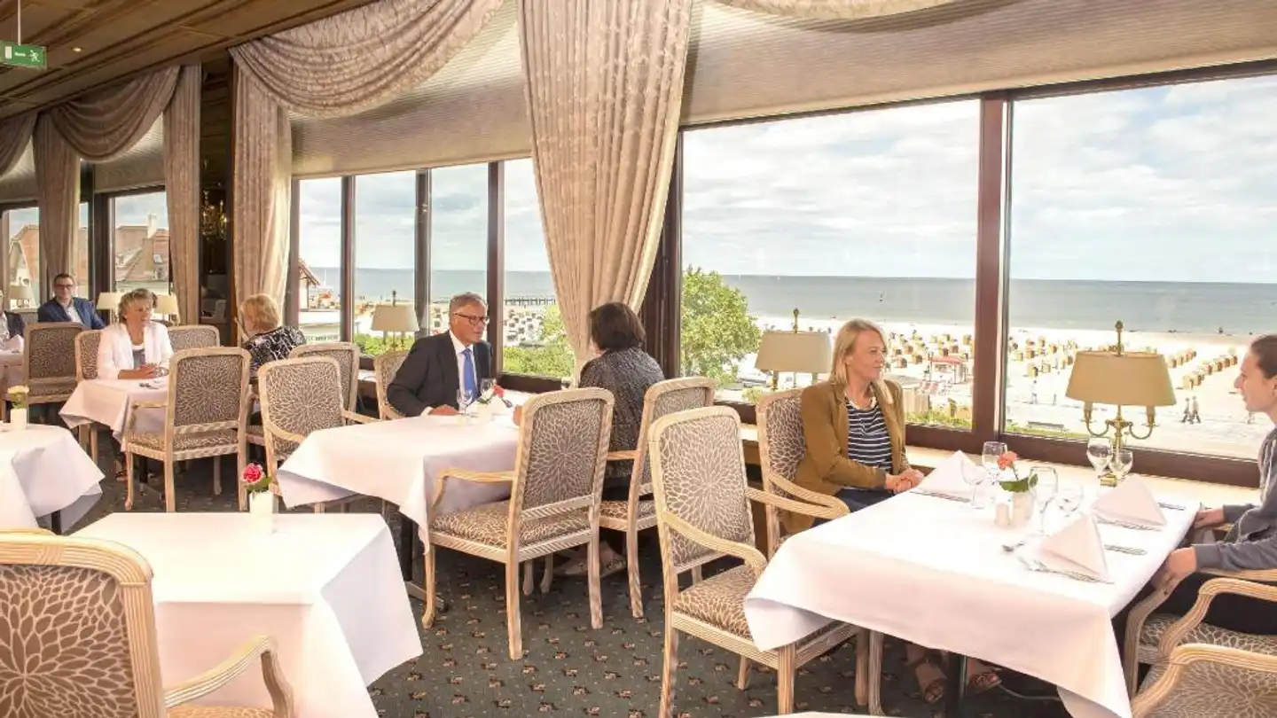 Maritim Strandhotel Travemünde Terrasse