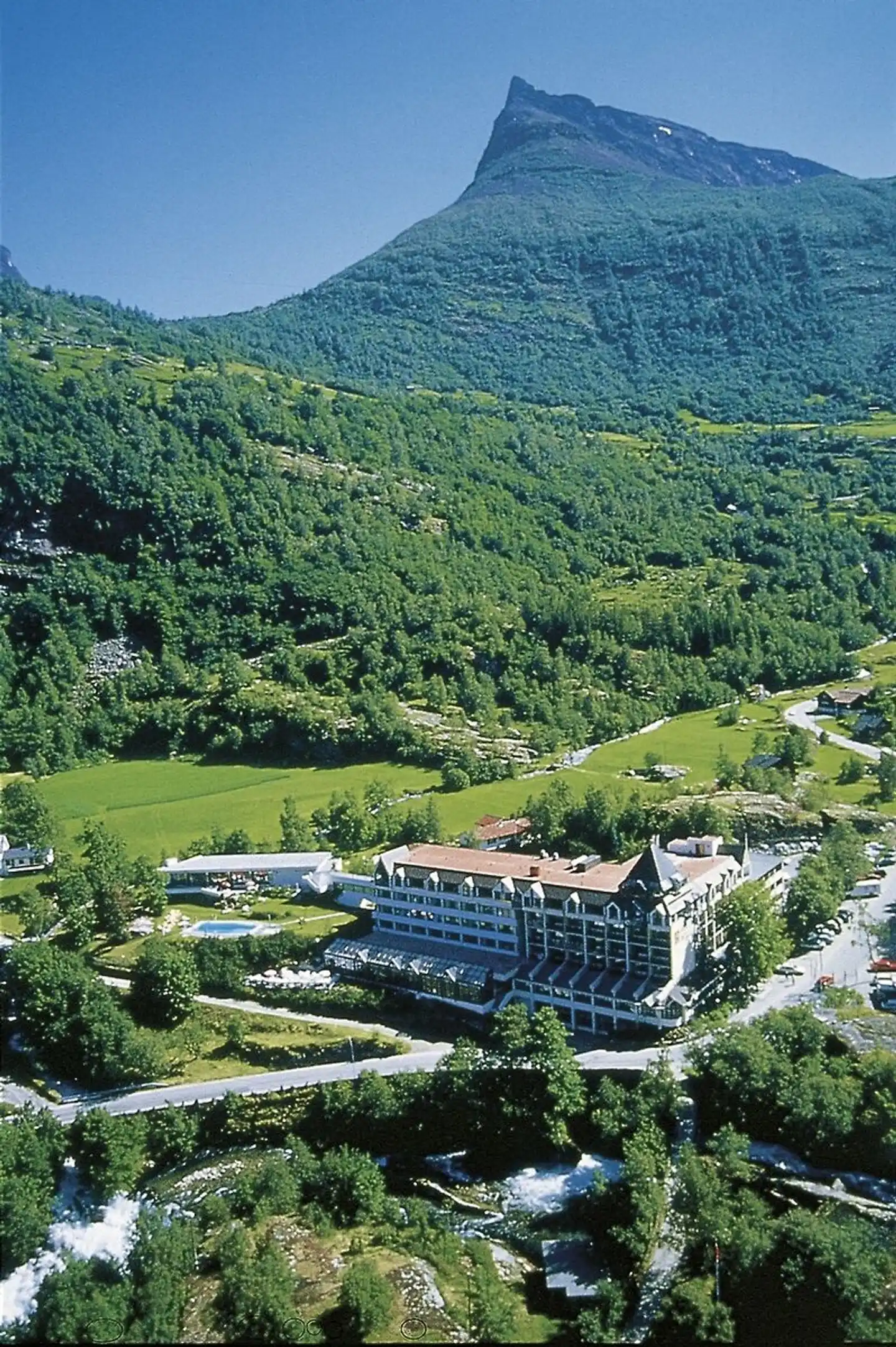 Hotel Union Geiranger Landschaft