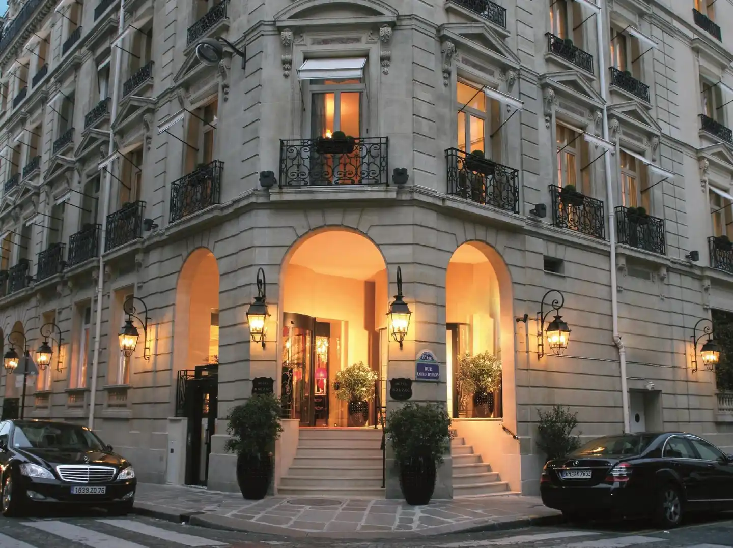 Hotel Balzac Aussenansicht