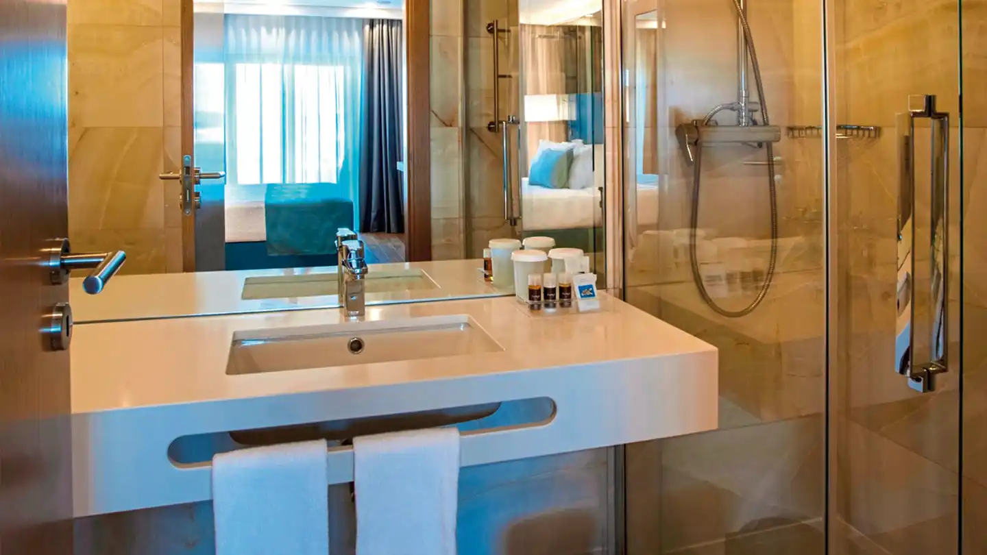 Turim Presidente Hotel Badezimmer