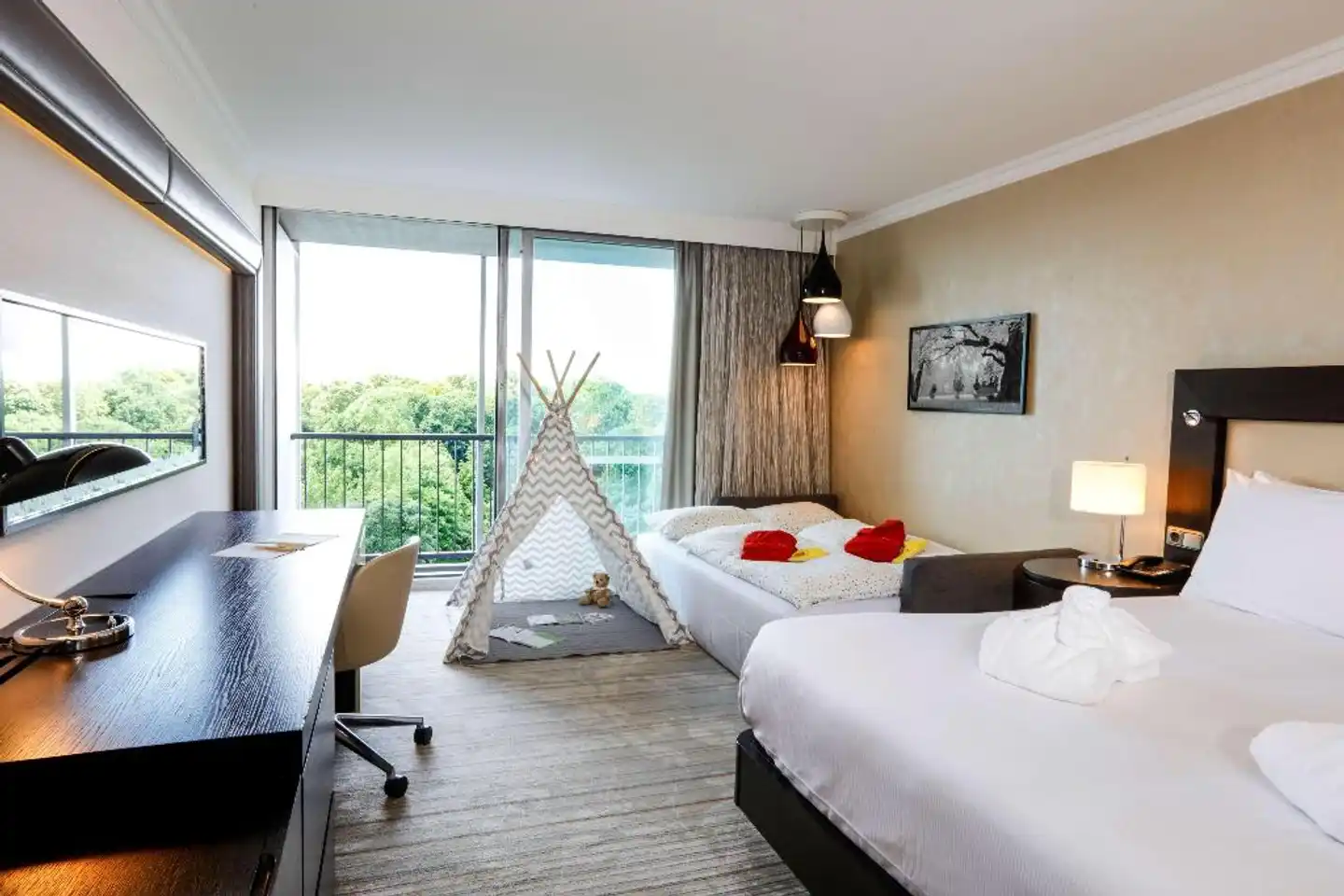 Hilton München Park Wohnbeispiel