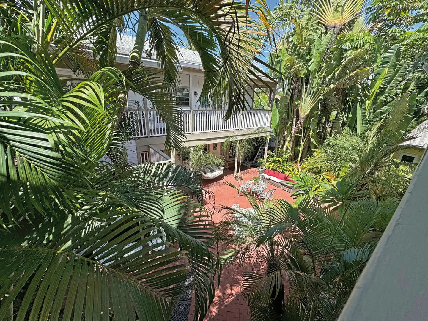 Sabal Palm House B&B Garten