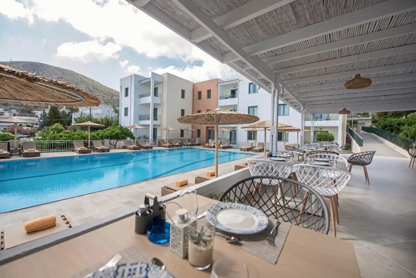 Mitos Village Terrasse