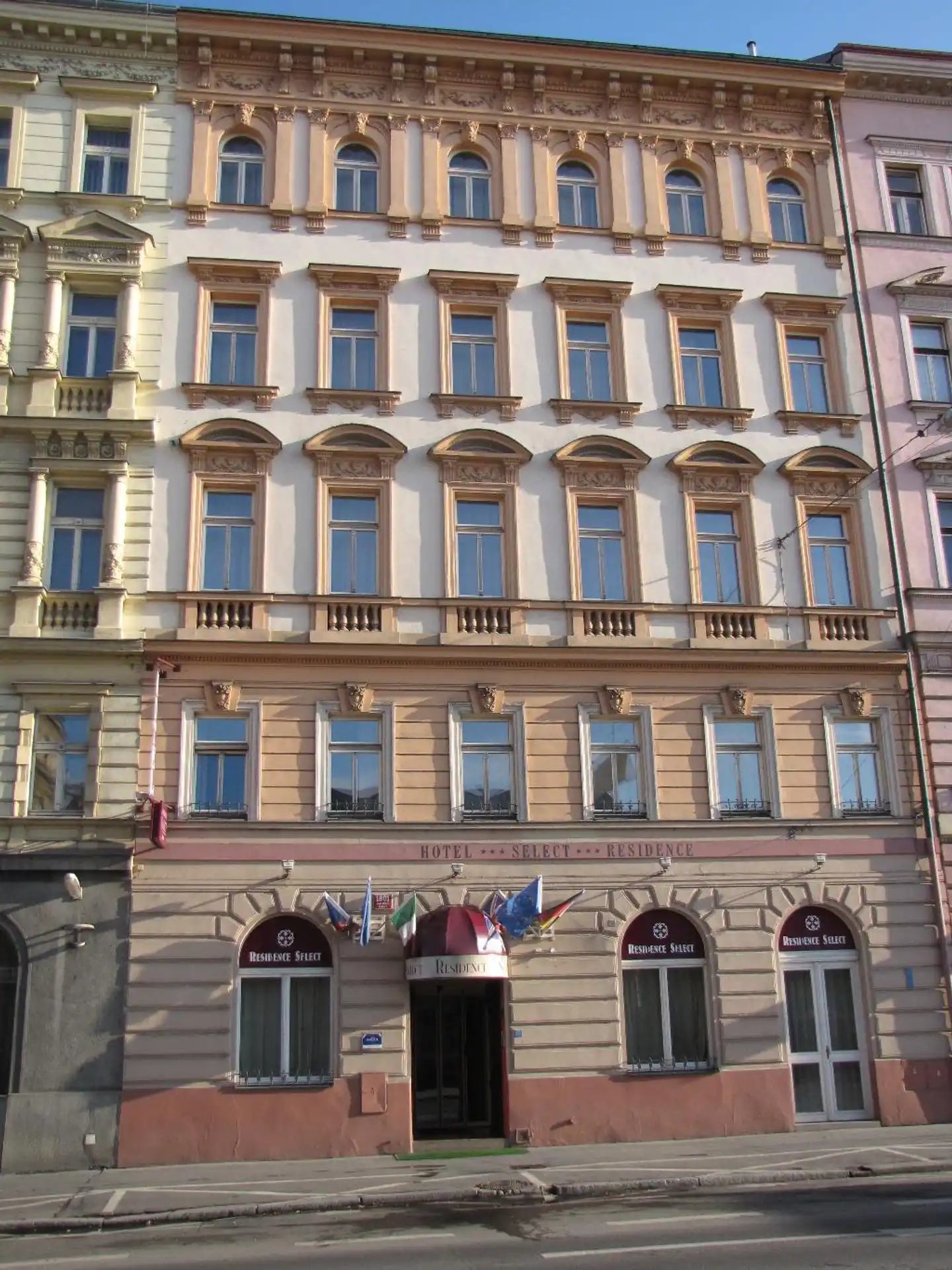 Hotel Residence Select Aussenansicht