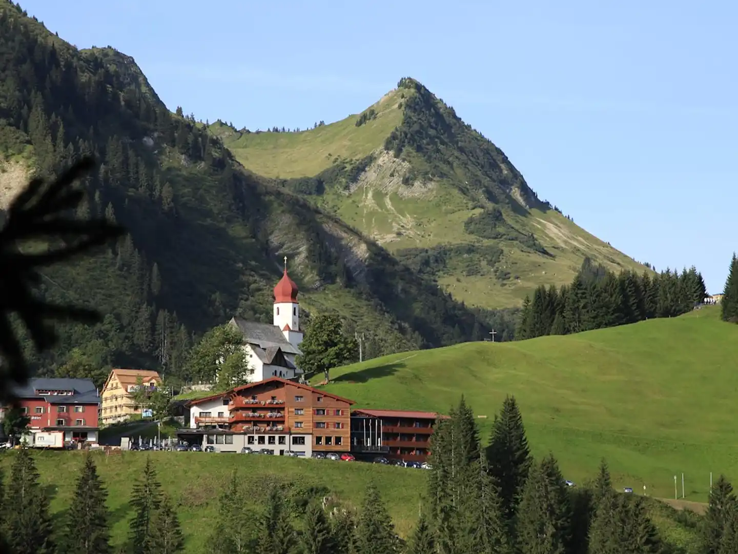 Alpenhotel Mittagspitze Landschaft