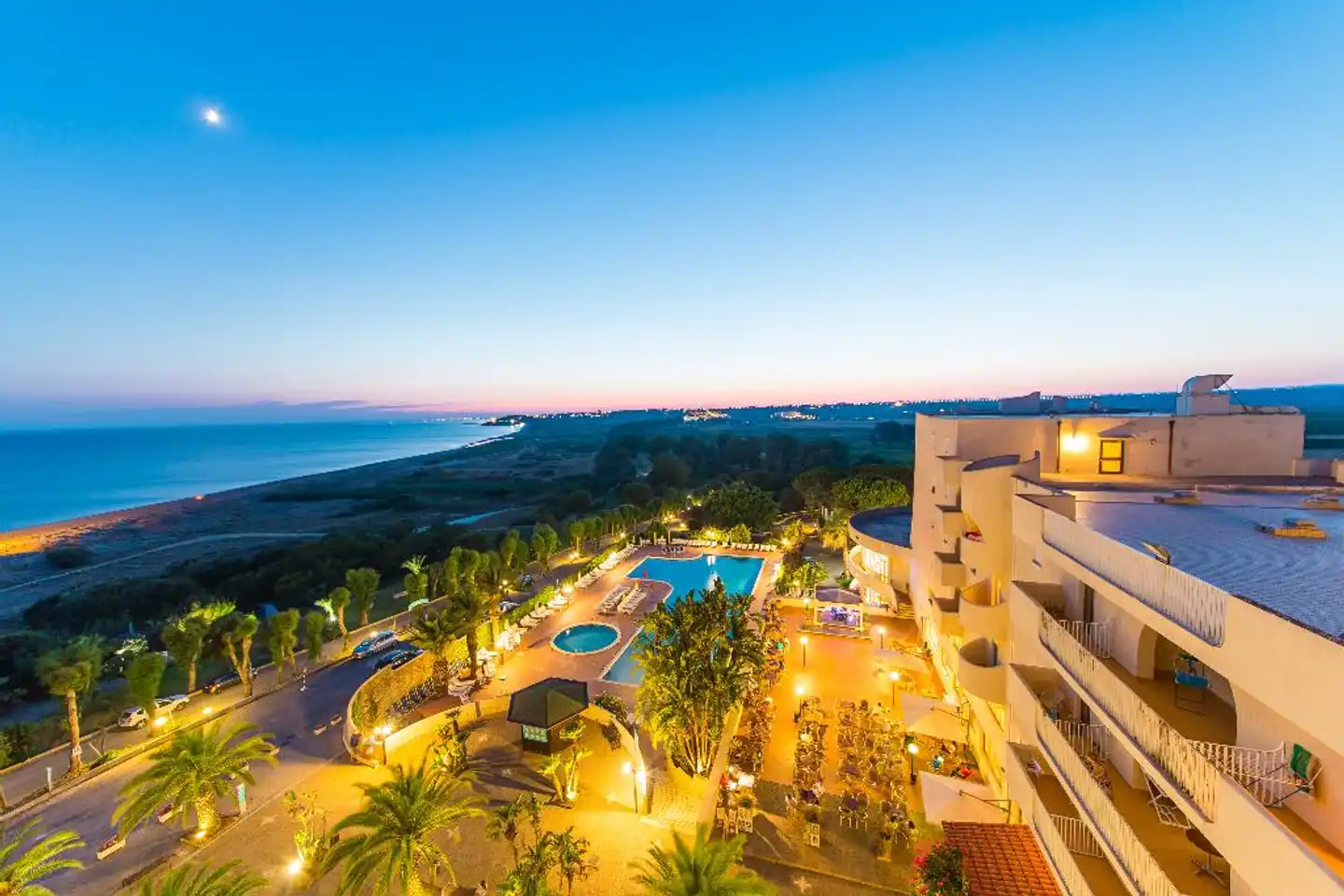 Paradise Beach Resort Terrasse