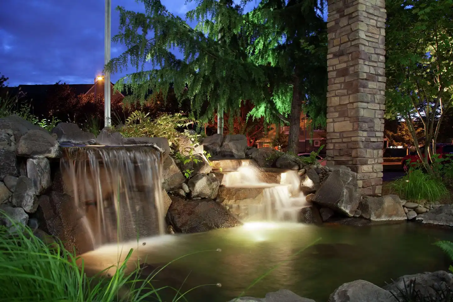 Homewood Suites by Hilton Vancouver-Portland Terrasse