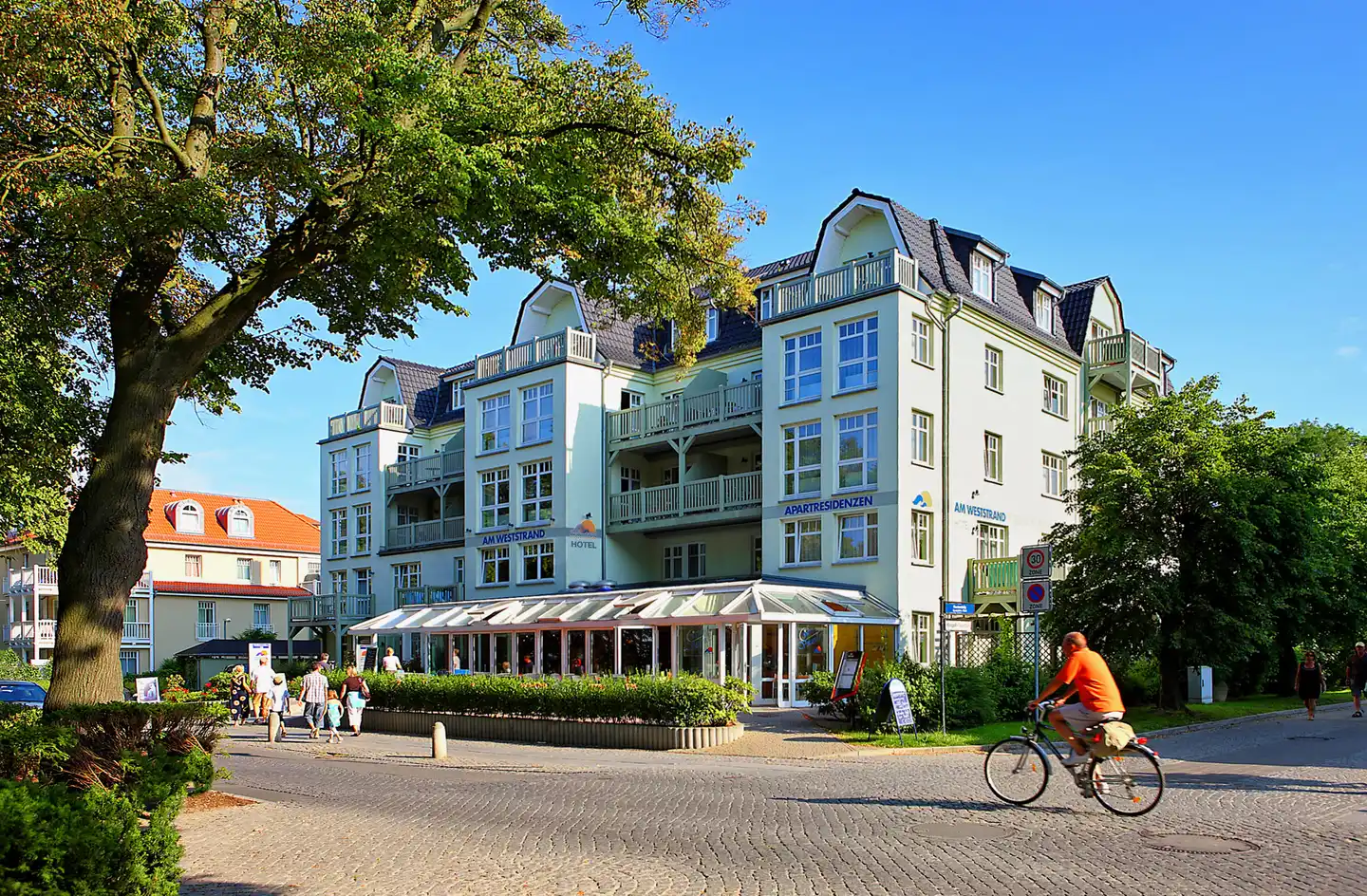 Am Weststrand Aparthotel Kühlungsborn Aussenansicht