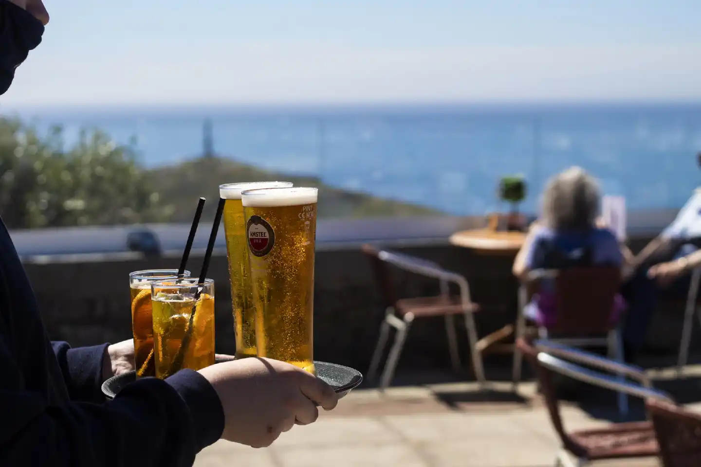 Cape Cornwall Club Terrasse