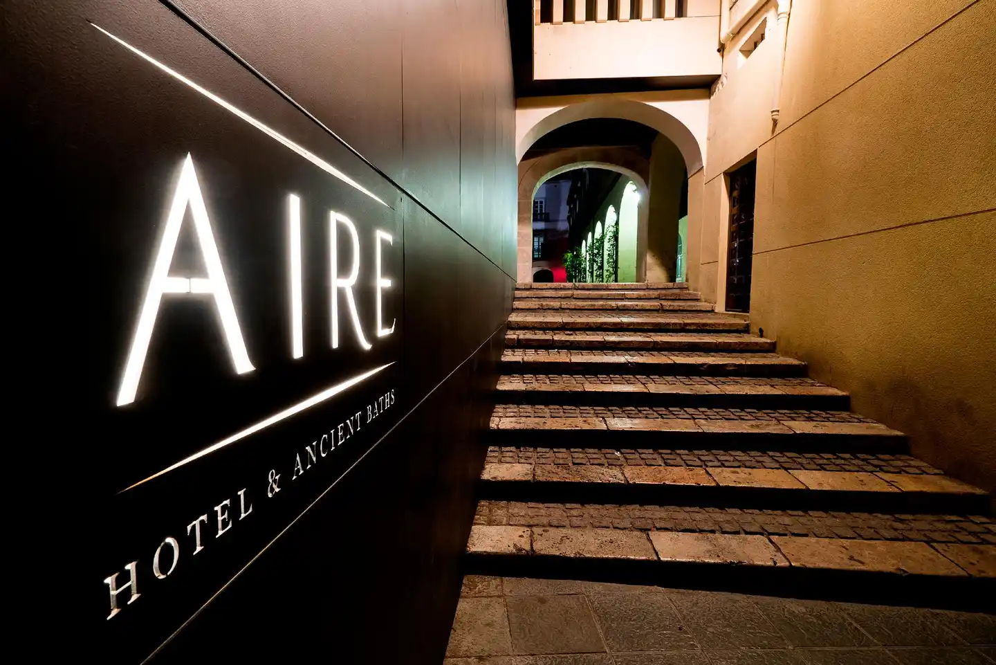 AIRE Hotel & Ancient Baths Aussenansicht