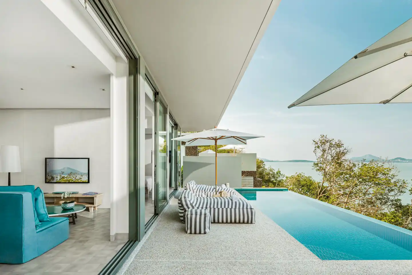 COMO Point Yamu Phuket Terrasse
