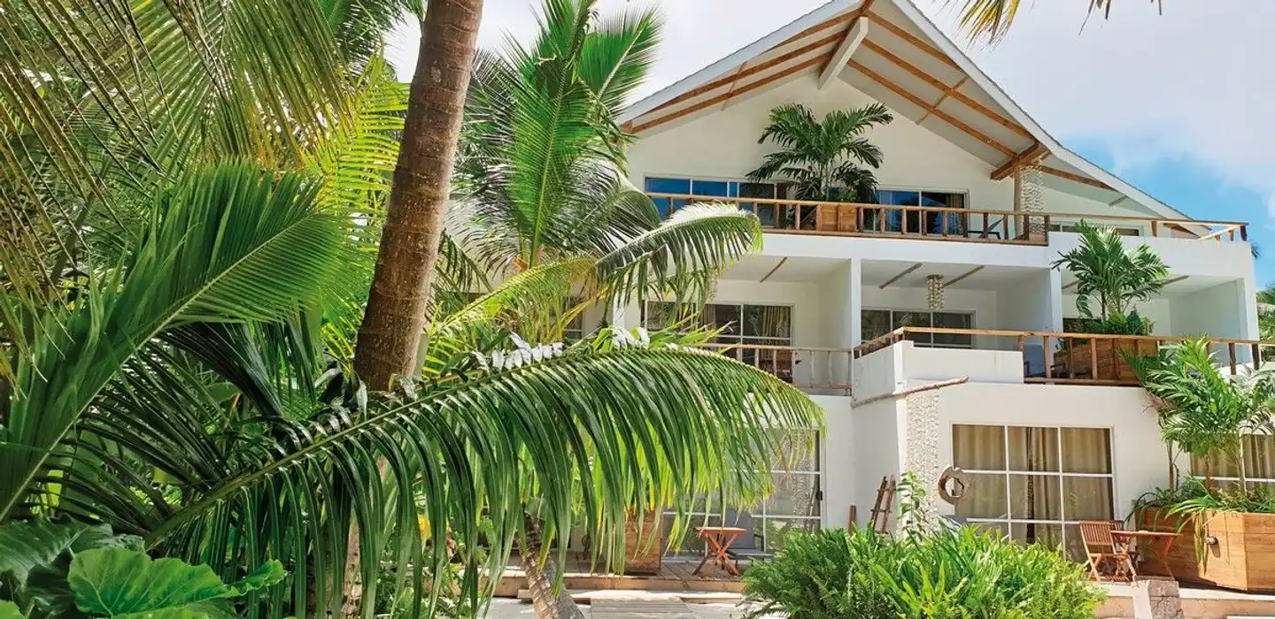 Bliss Hotel Praslin Garten