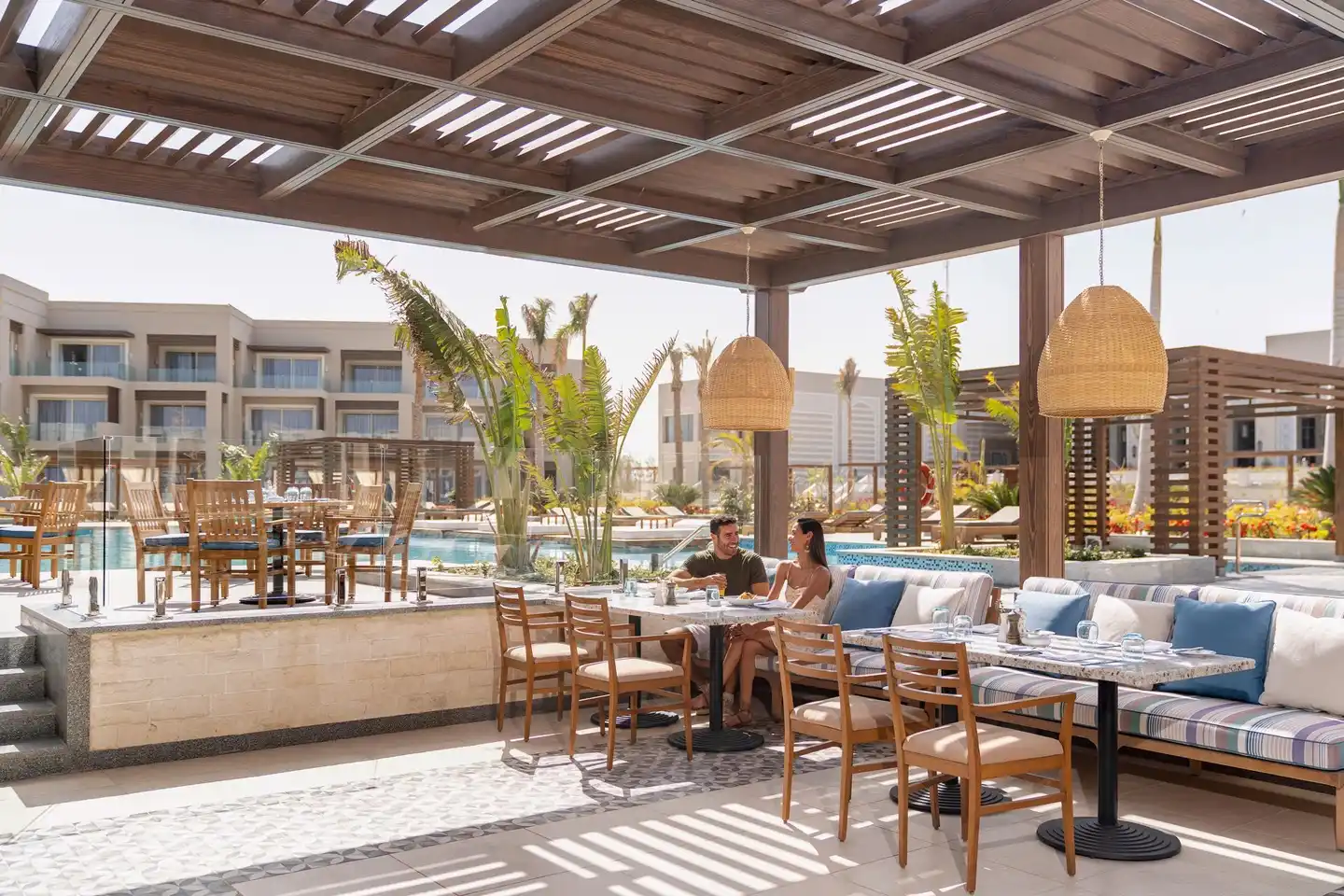 Steigenberger Resort Ras Soma Terrasse