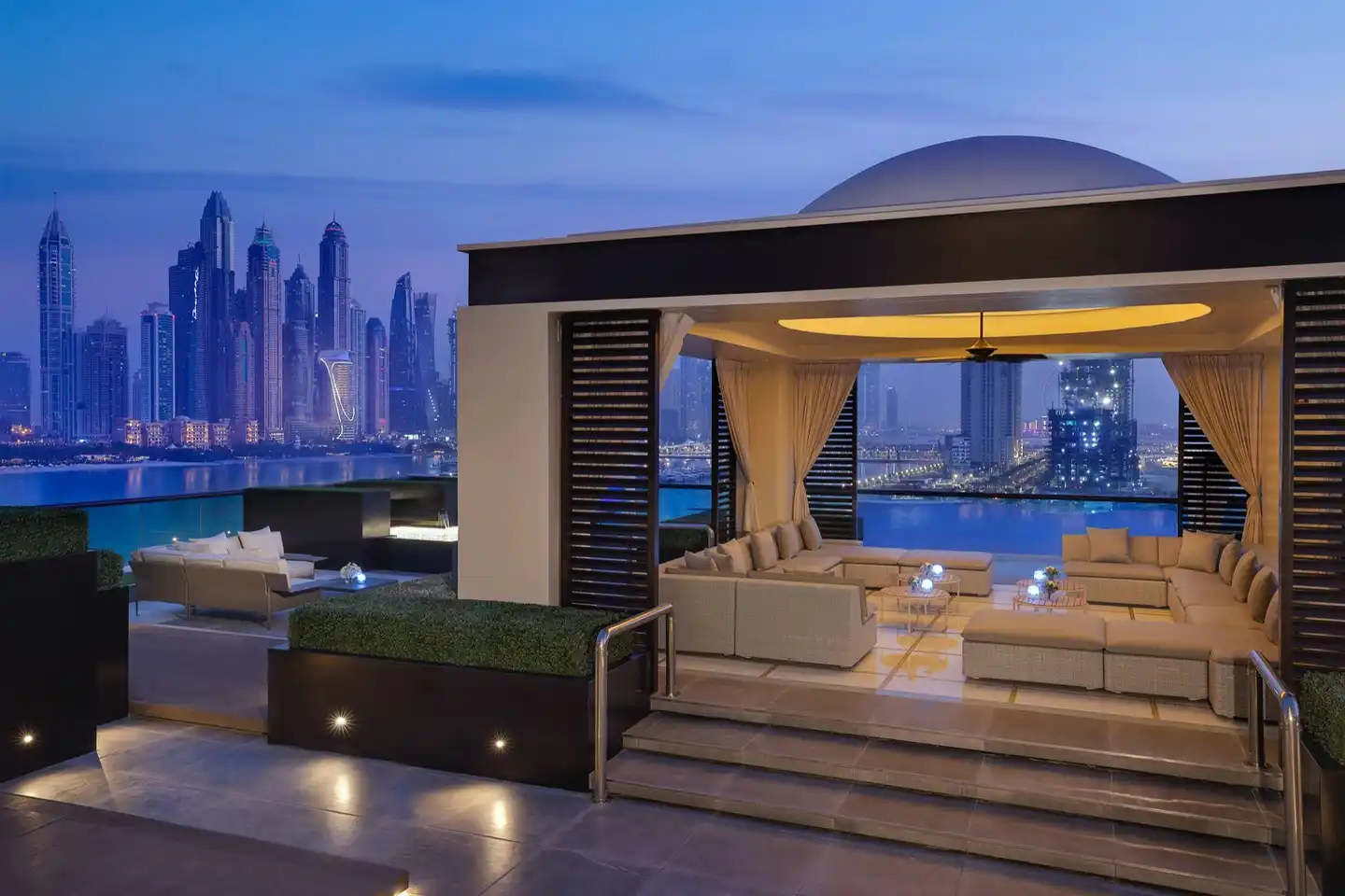 Hilton Dubai Palm Jumeirah Terrasse