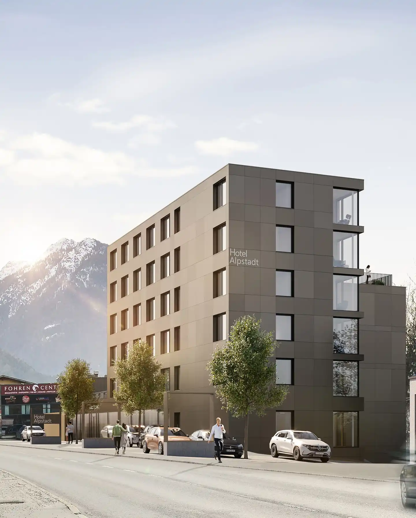 Alpstadt Lifestyle Hotel Aussenansicht