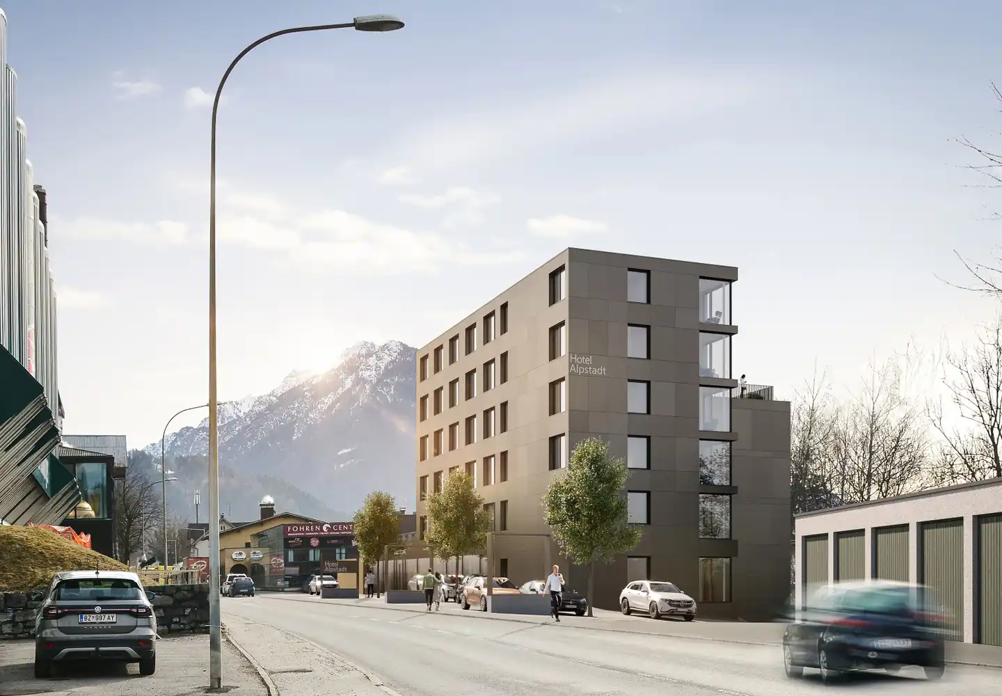 Alpstadt Lifestyle Hotel Aussenansicht