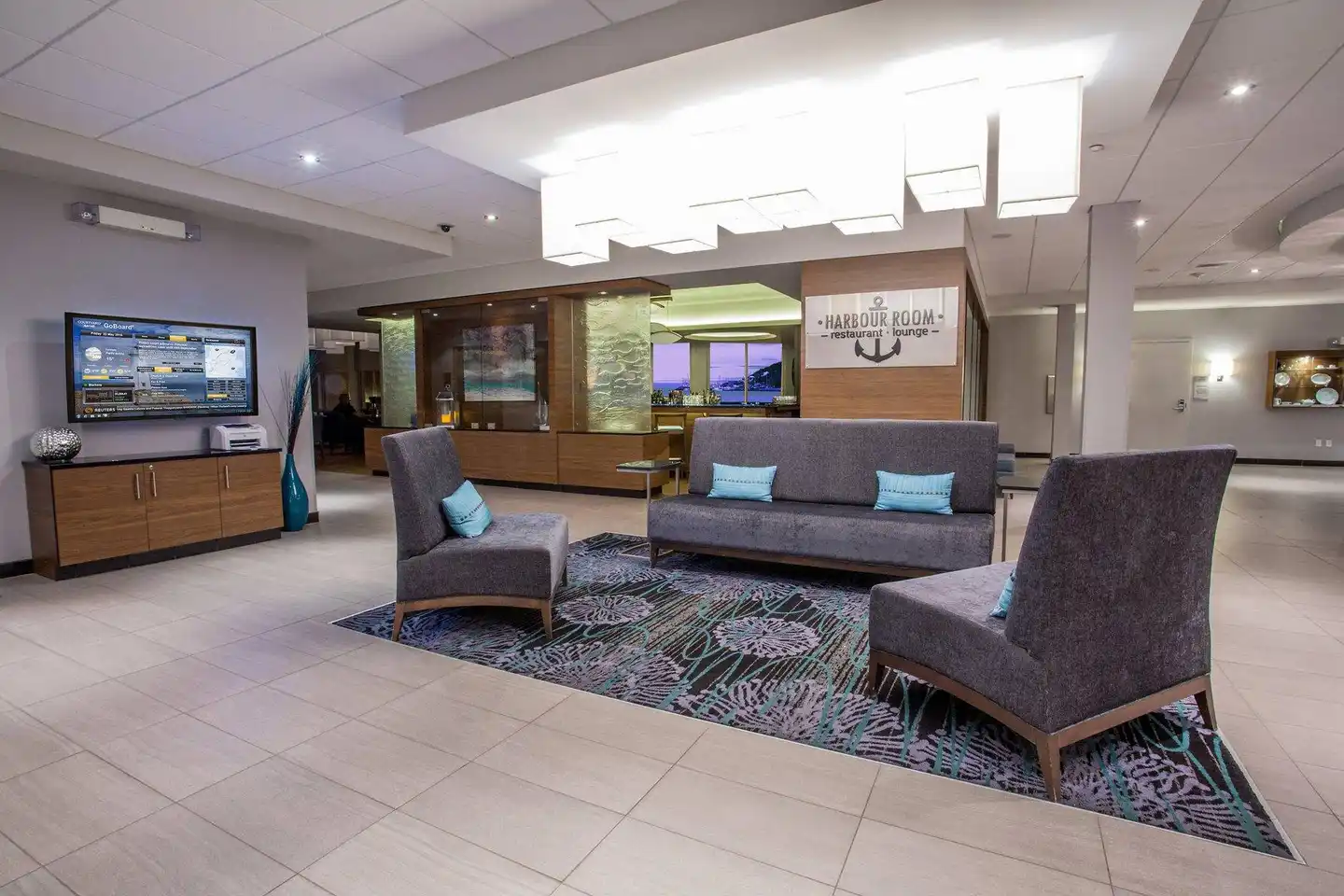 Courtyard by Marriott St. John's Newfoundland Lobby