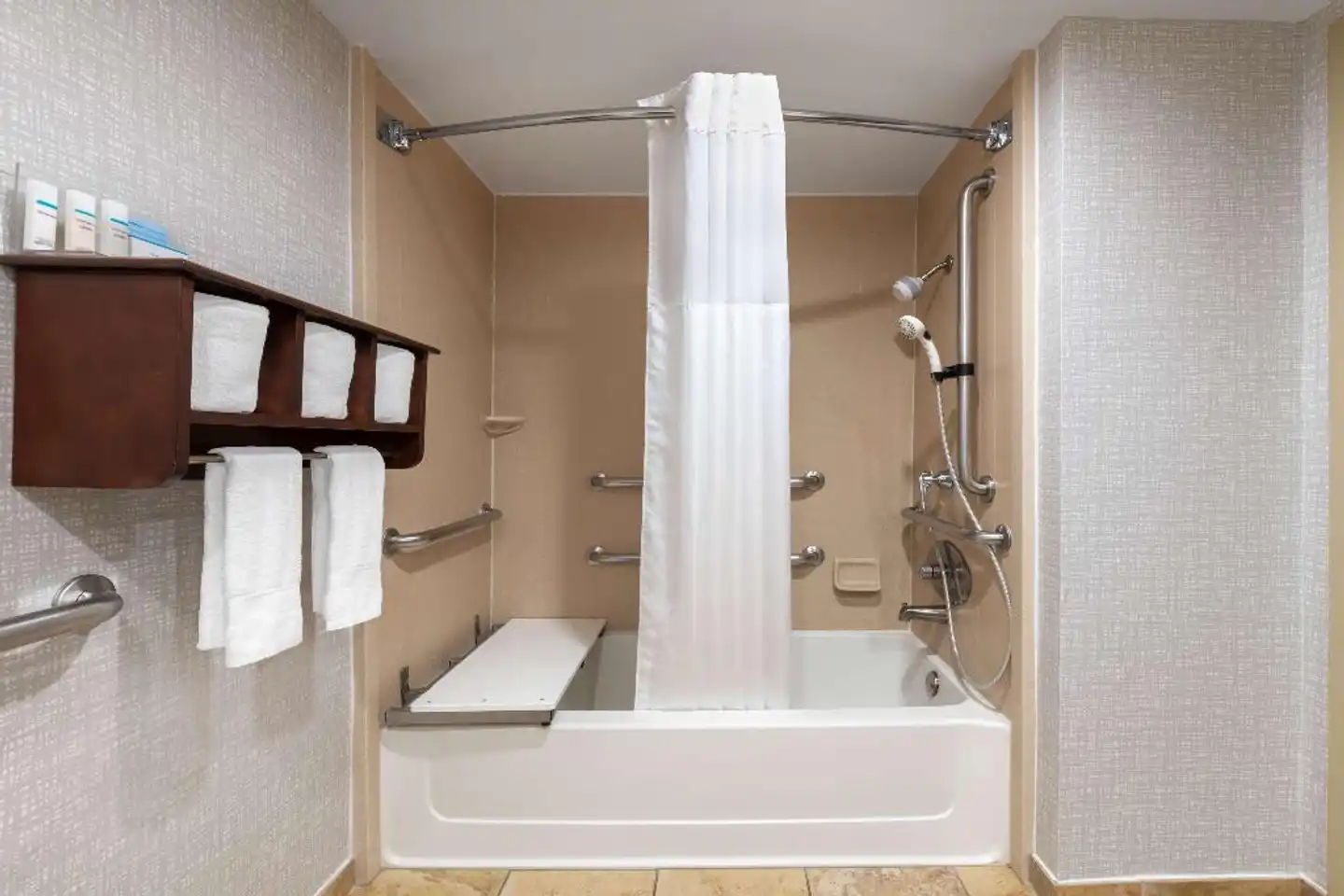 Hampton Inn Denver-International Airport Badezimmer