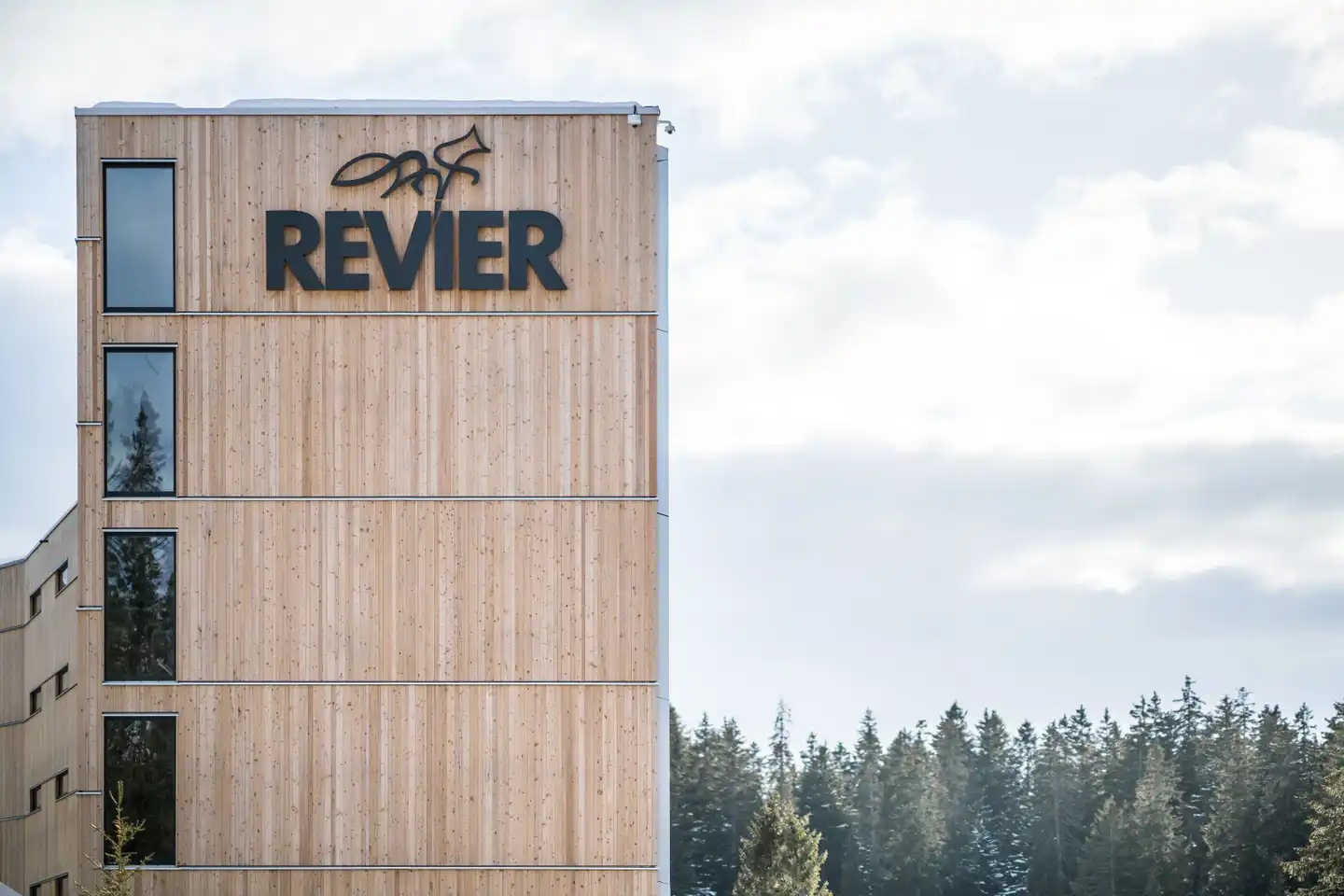 Revier Mountain Lodge Modellaufnahme