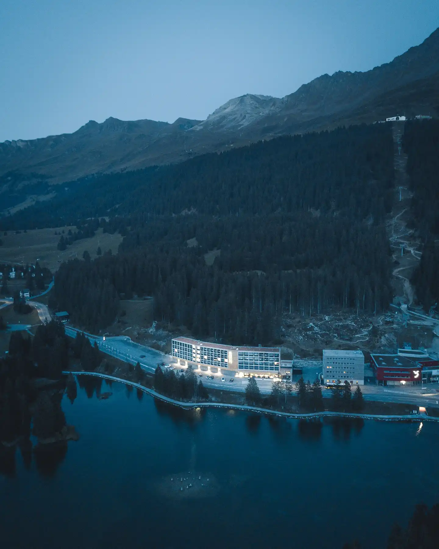 Revier Mountain Lodge Landschaft