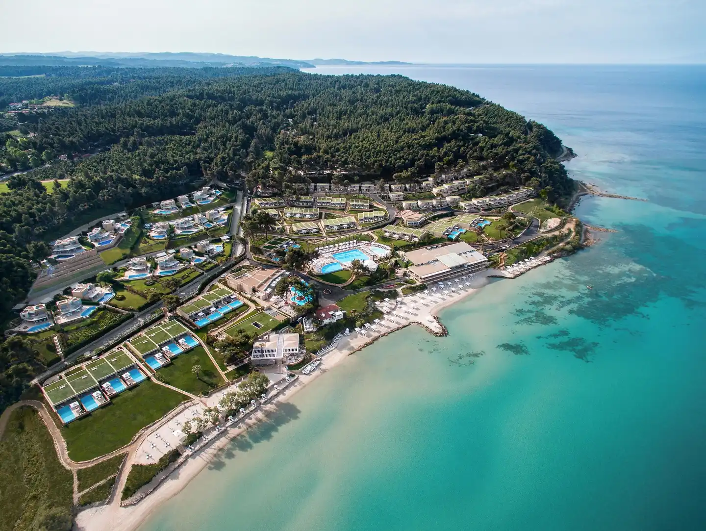 Sani Club Luftaufnahme