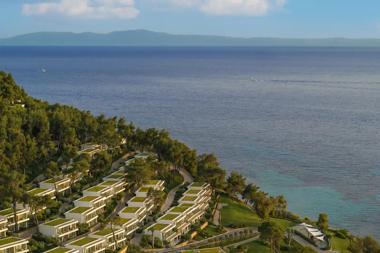 Sani Club Luftaufnahme
