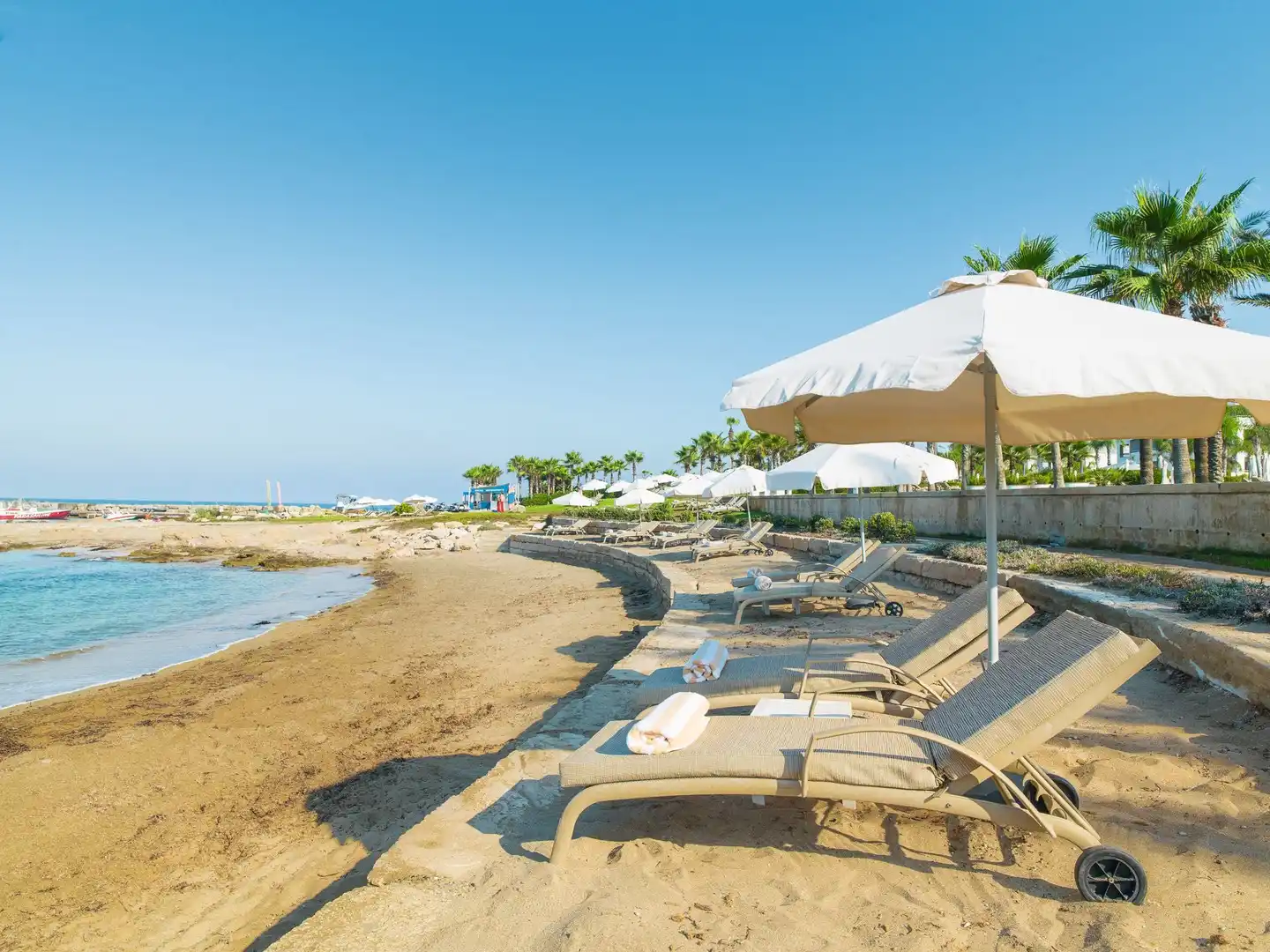Olympic Lagoon Resort Paphos Strand