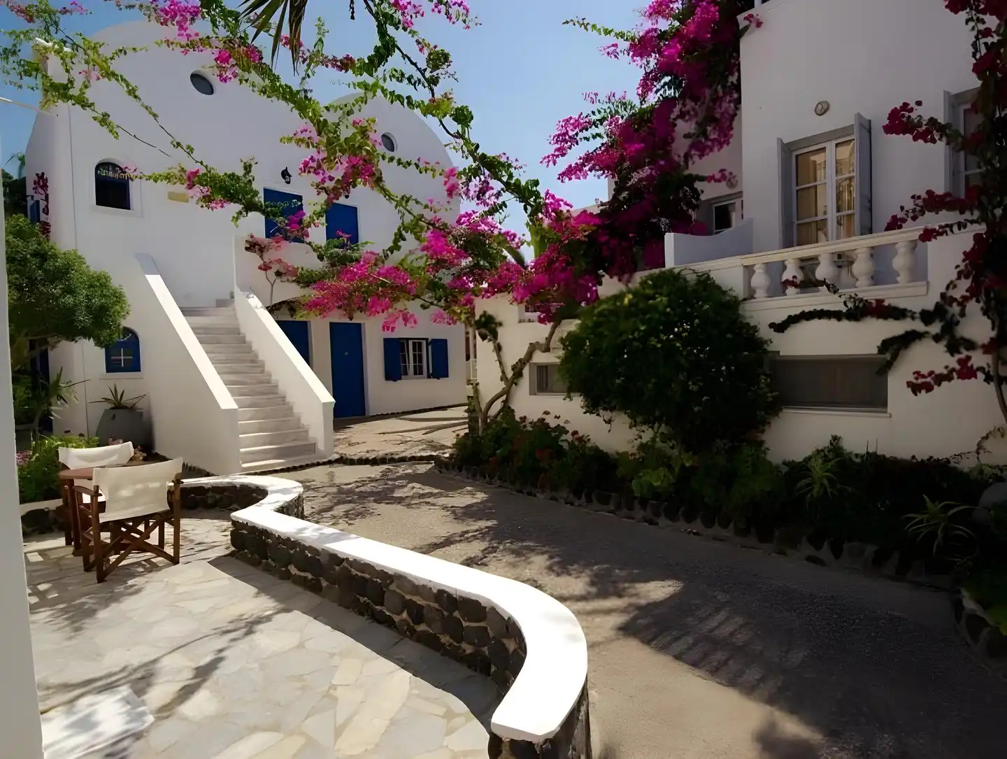 Nikki Beach Resort Santorini Aussenansicht
