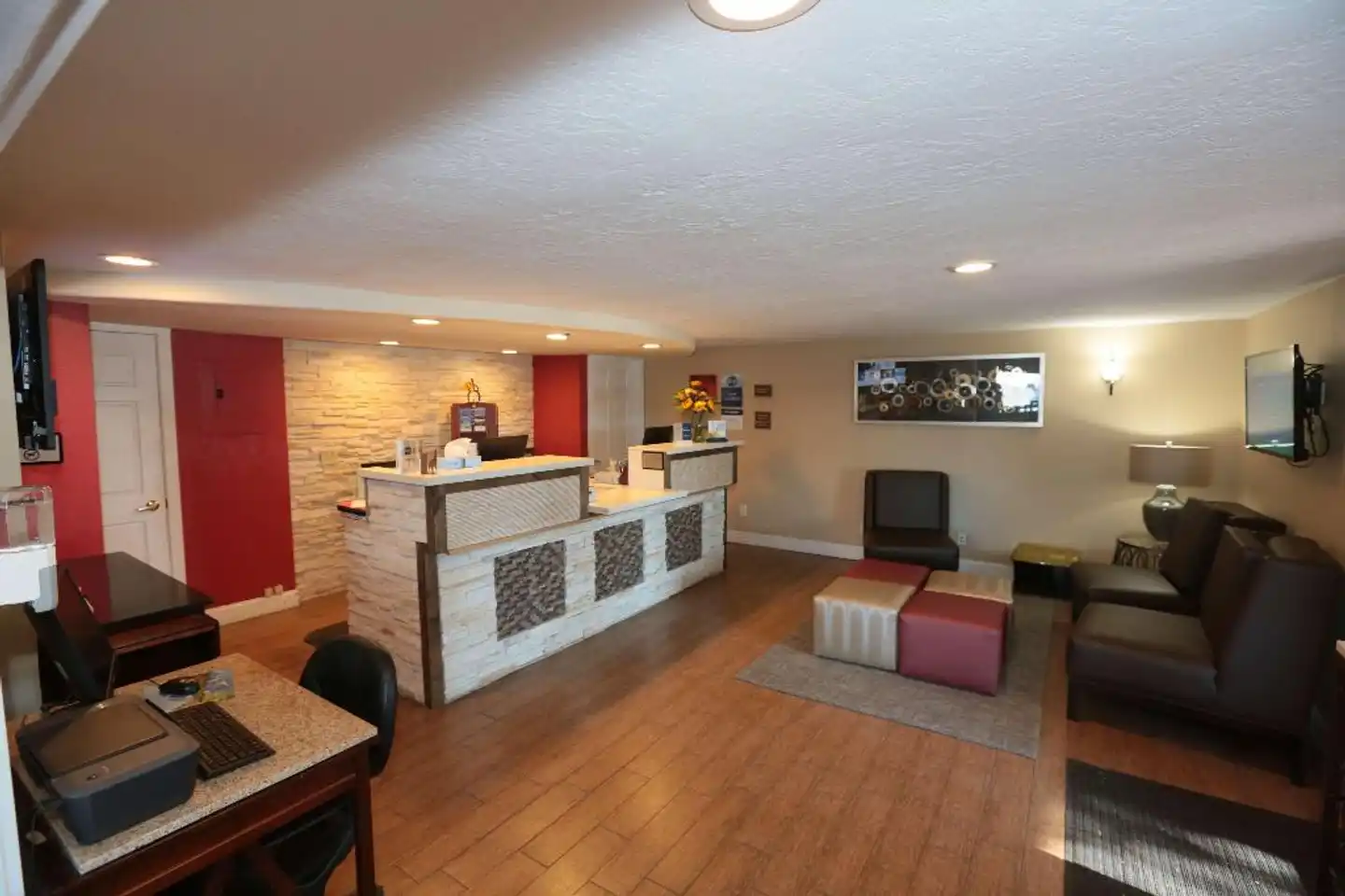 Best Western Weston Inn Lobby