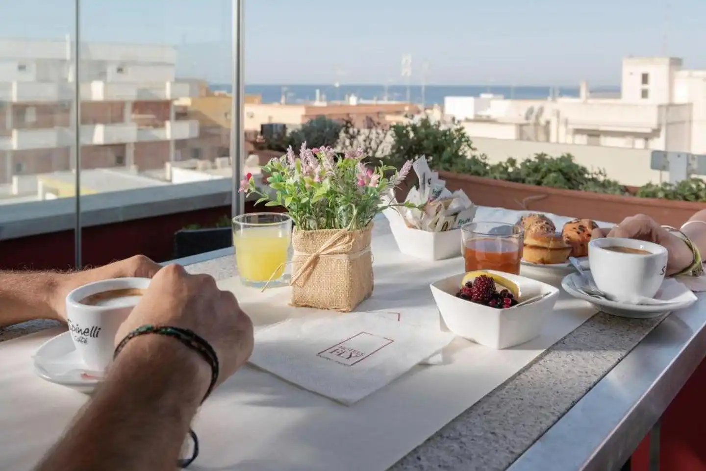 Hotel Fly Gallipoli Terrasse