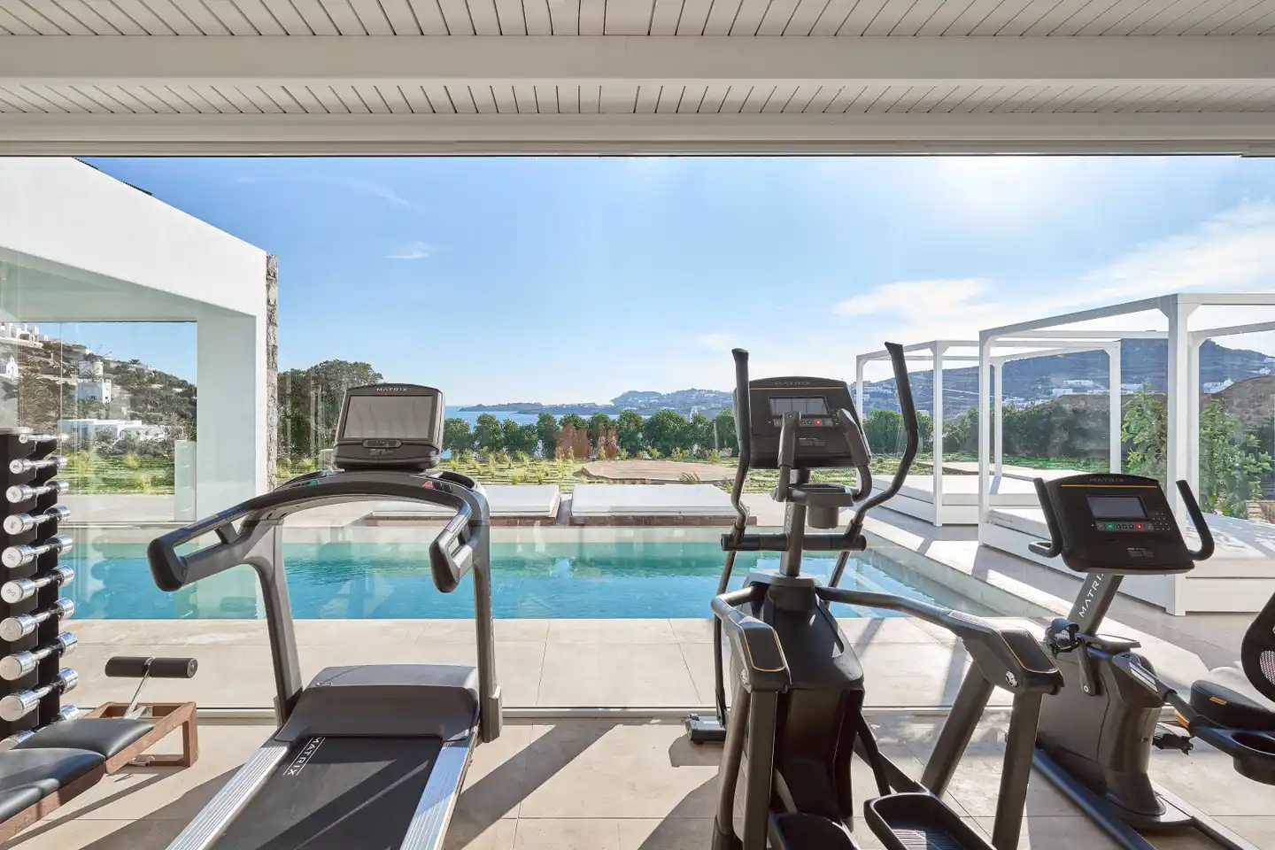 Once in Mykonos Luxury Resort Sport und Entertainment
