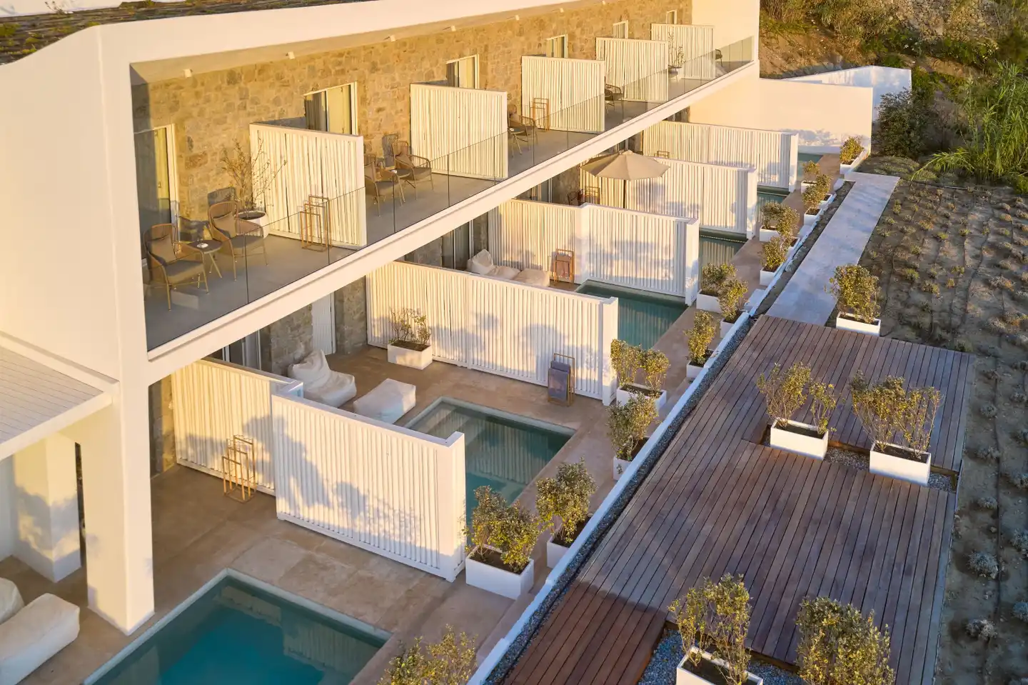 Once in Mykonos Luxury Resort Aussenansicht