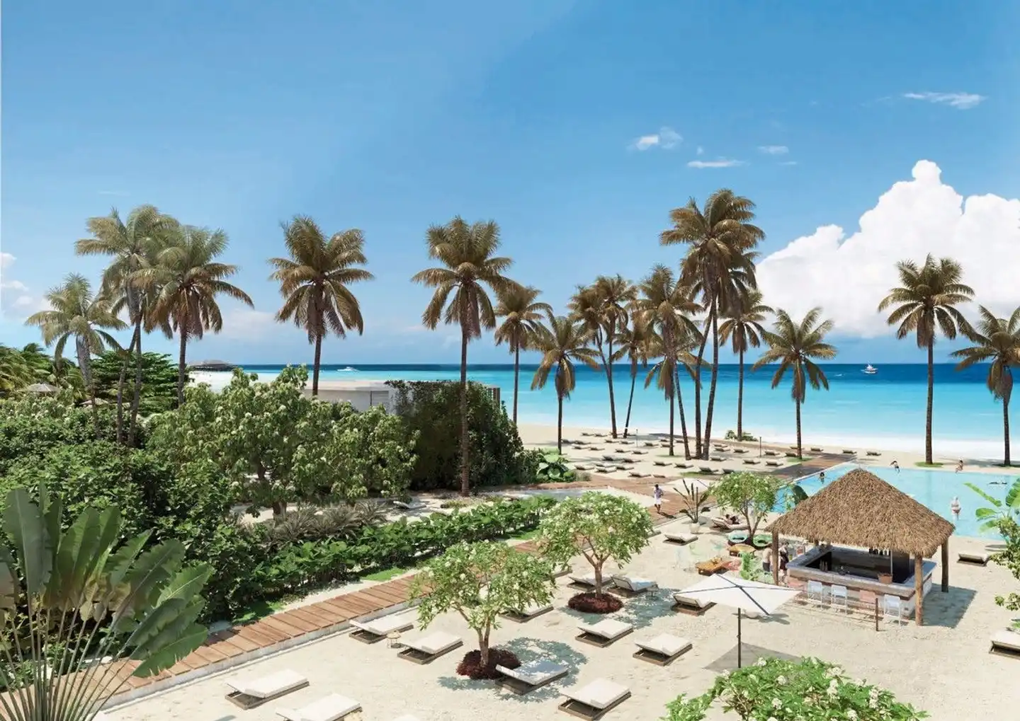Jaz Aurora Beach Resort Strand