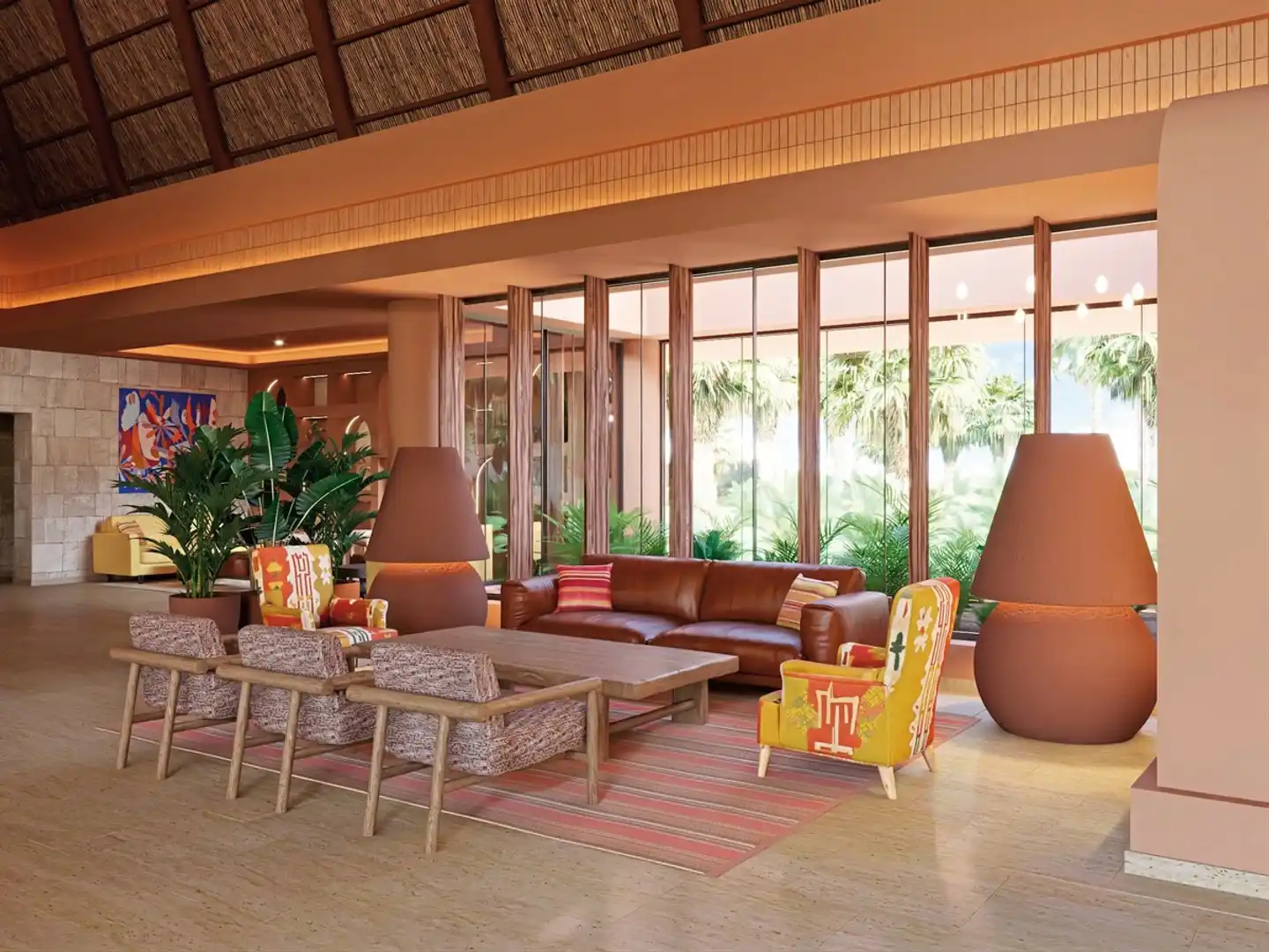Bahia Principe Grand Tequila Lobby