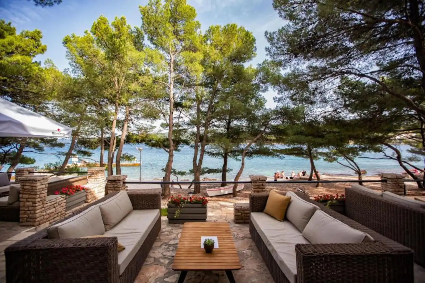Aminess Younique Senses Resort Terrasse