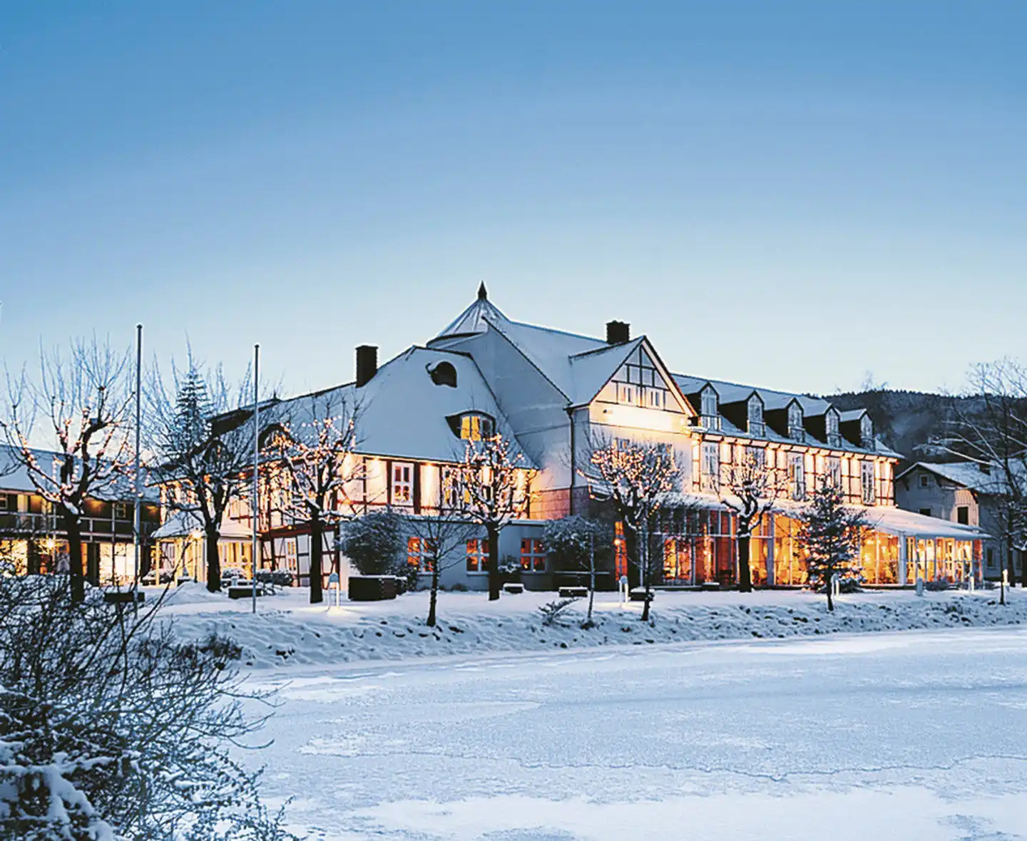 Landhaus Zu den Rothen Forellen Landschaft