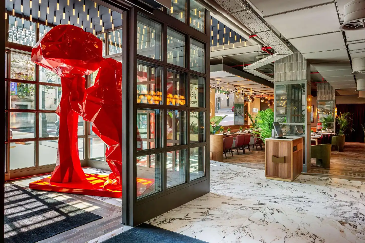Radisson RED Madrid Lobby