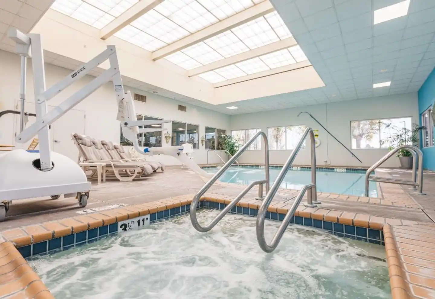 Crowne Plaza San Francisco Airport Hallenbad